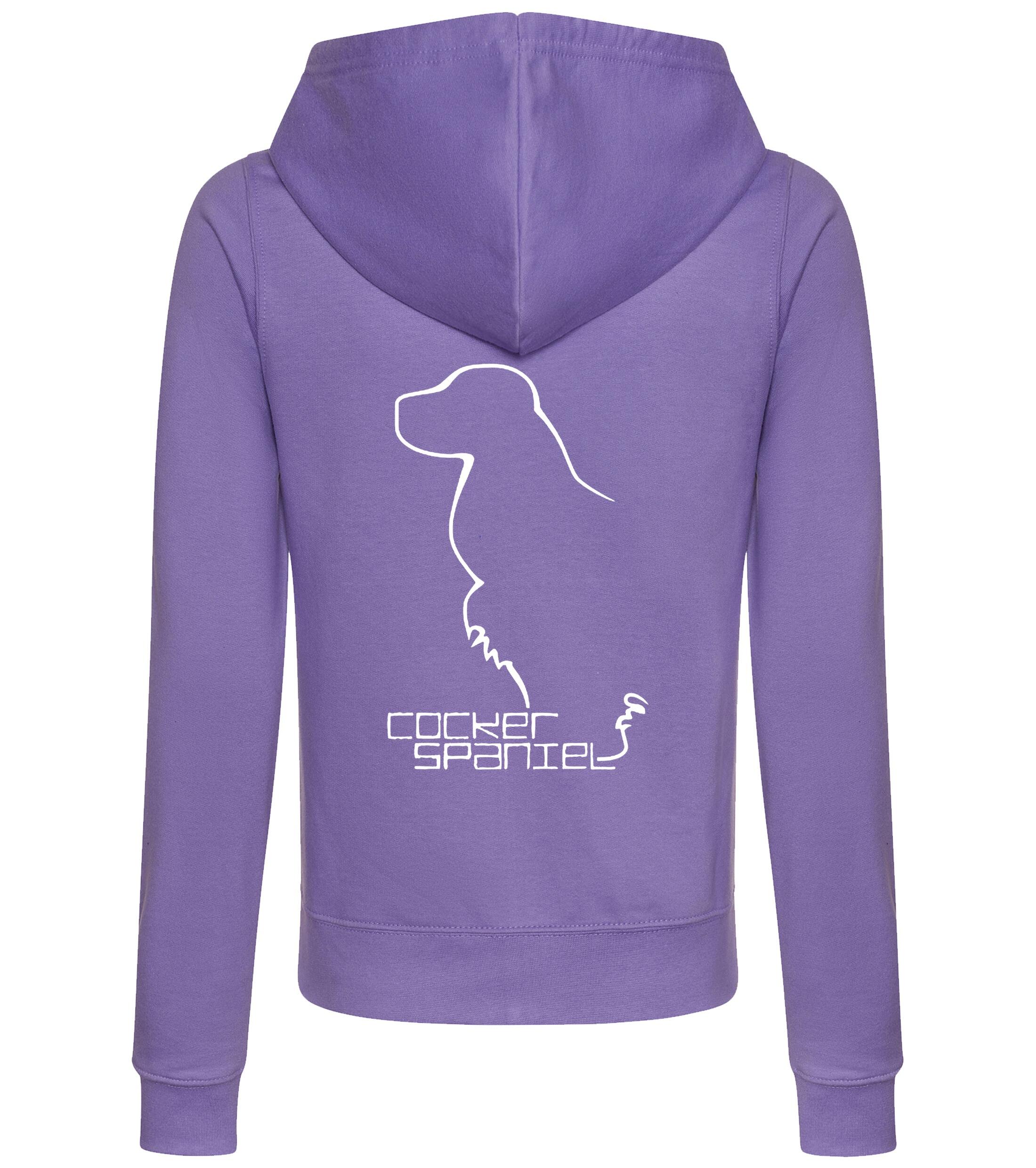 Cocker Spaniel Dog Breed Women’s Zipped Hoodie – Cozy, Stylish, and Perfect for Cocker Spaniel Enthusiasts