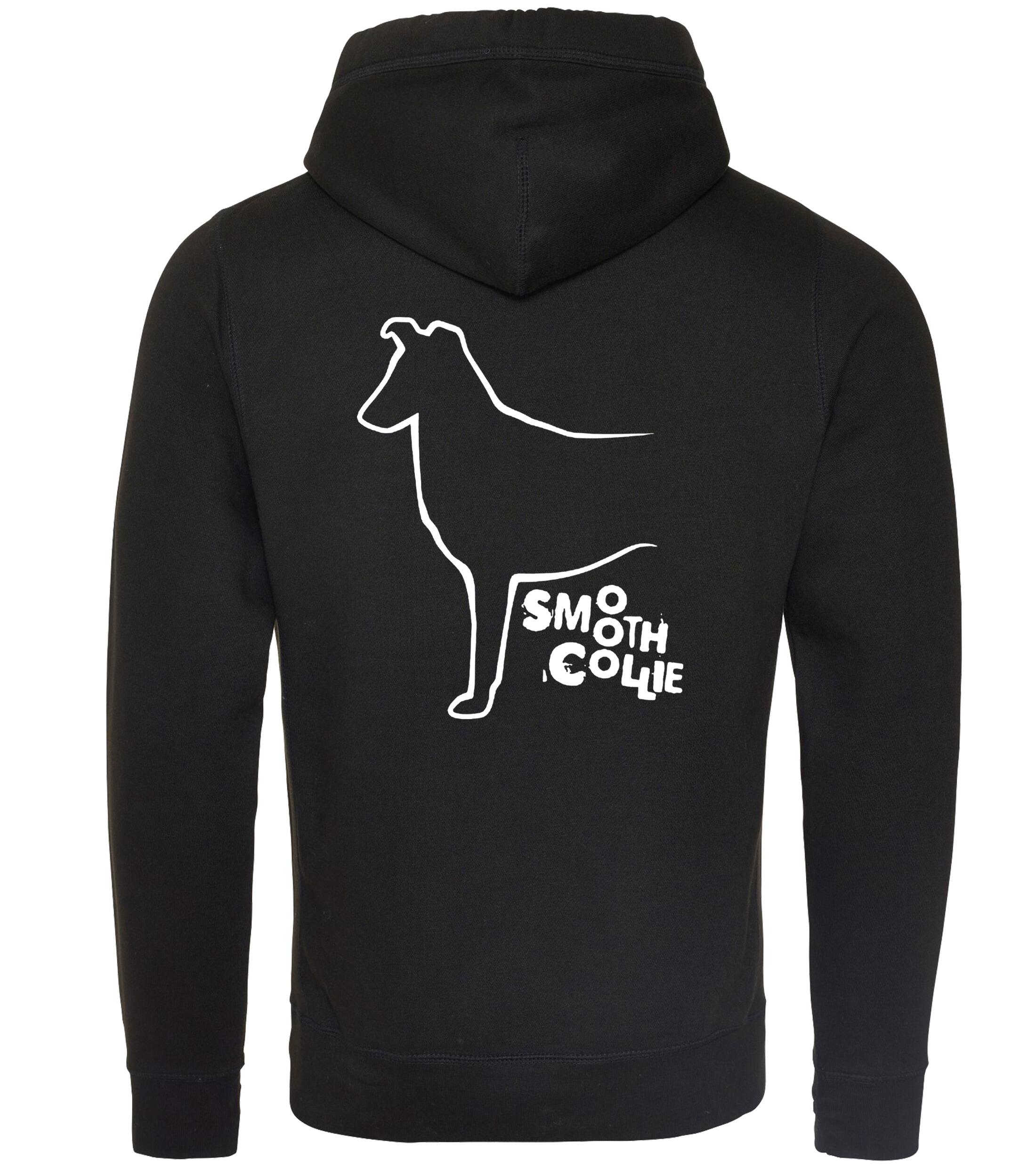 Unisex Crossneck Pullover Hoodie with Collie (Smooth) Dog Breed Design – Celebrate Your Love for Collies