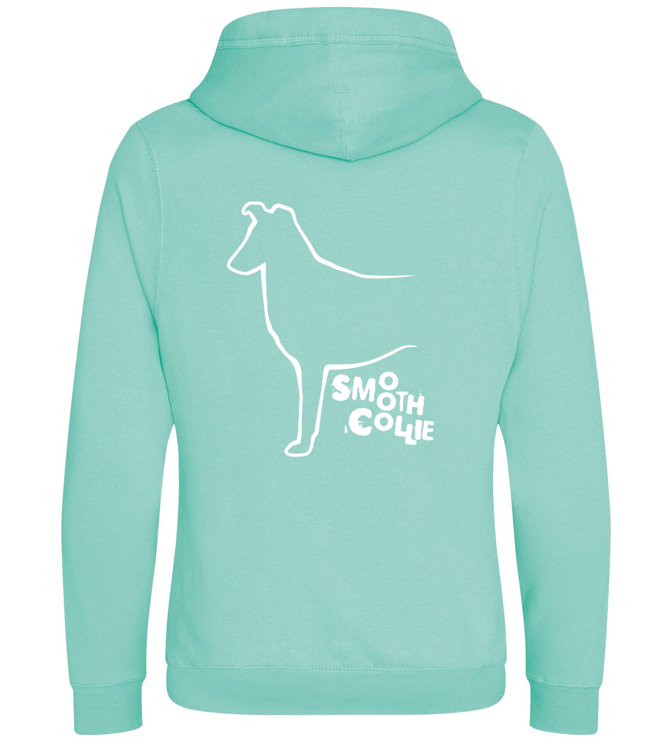 Unisex Crossneck Pullover Hoodie with Collie (Smooth) Dog Breed Design – Celebrate Your Love for Collies