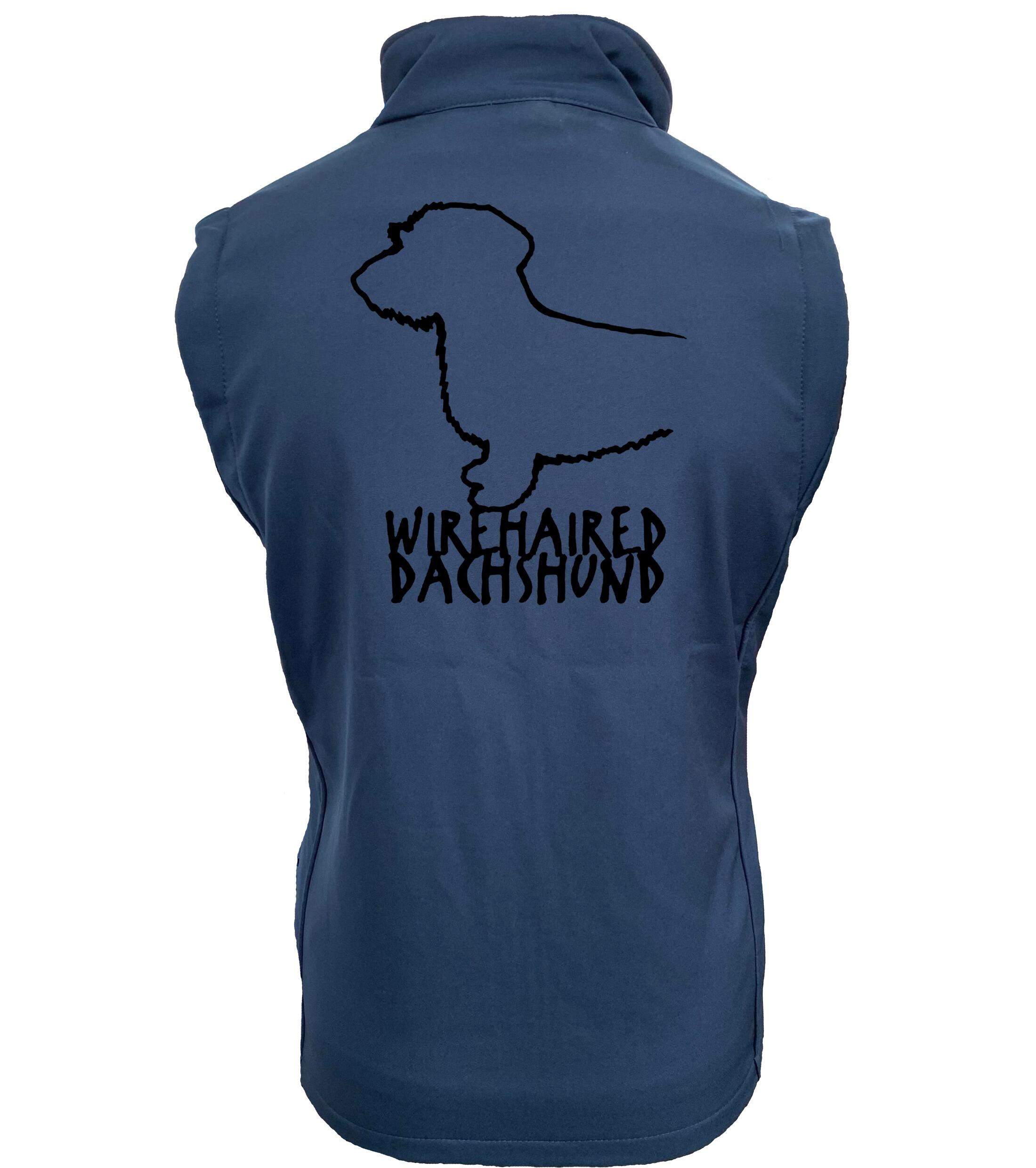 Dachshund (Wirehaired) Women’s Softshell Jacket – Stylish Comfort for Dachshund Lovers