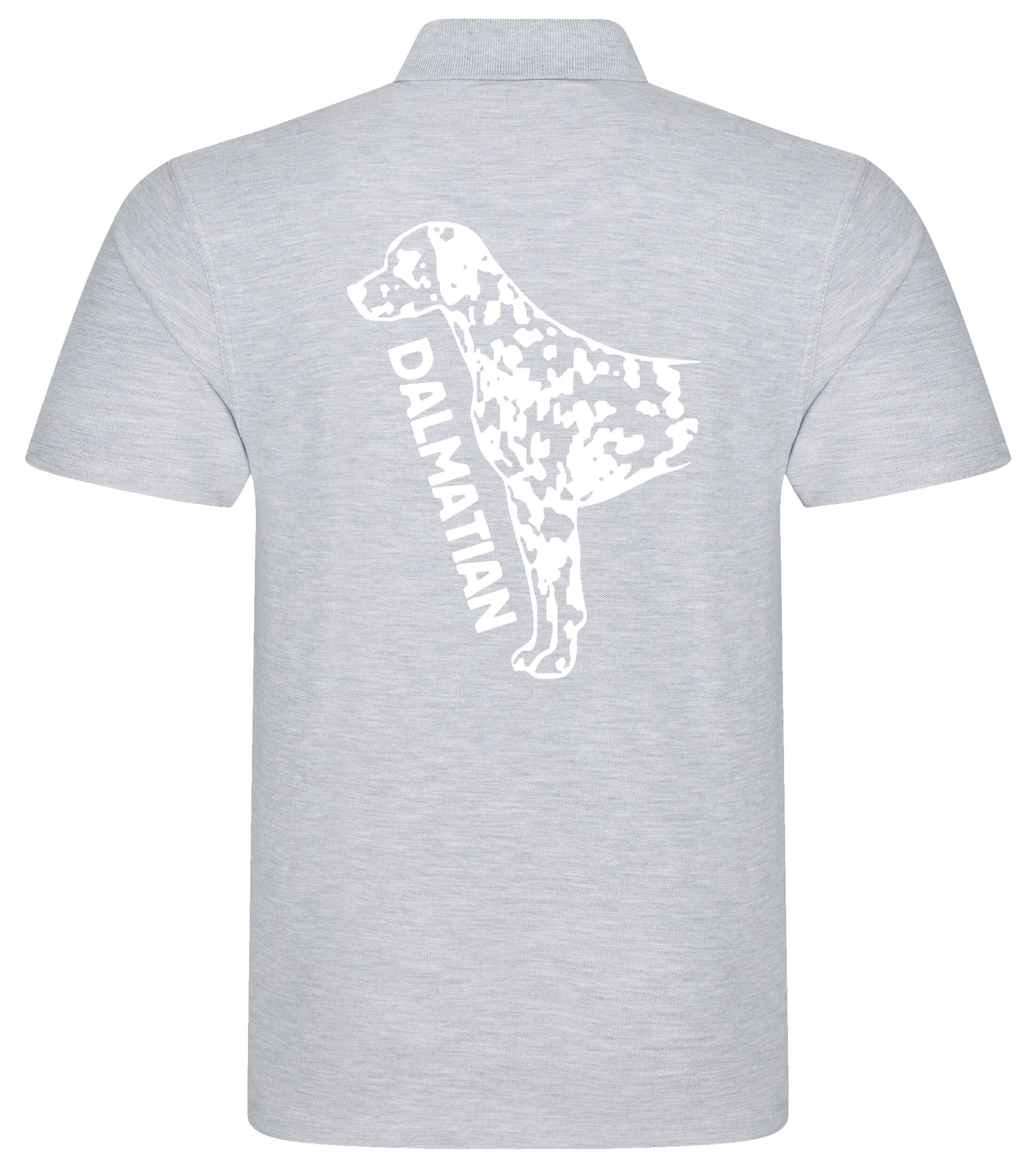 Dalmatian Dog Breed Design Unisex Cotton Polo – Classic Style for Dalmatian Lovers