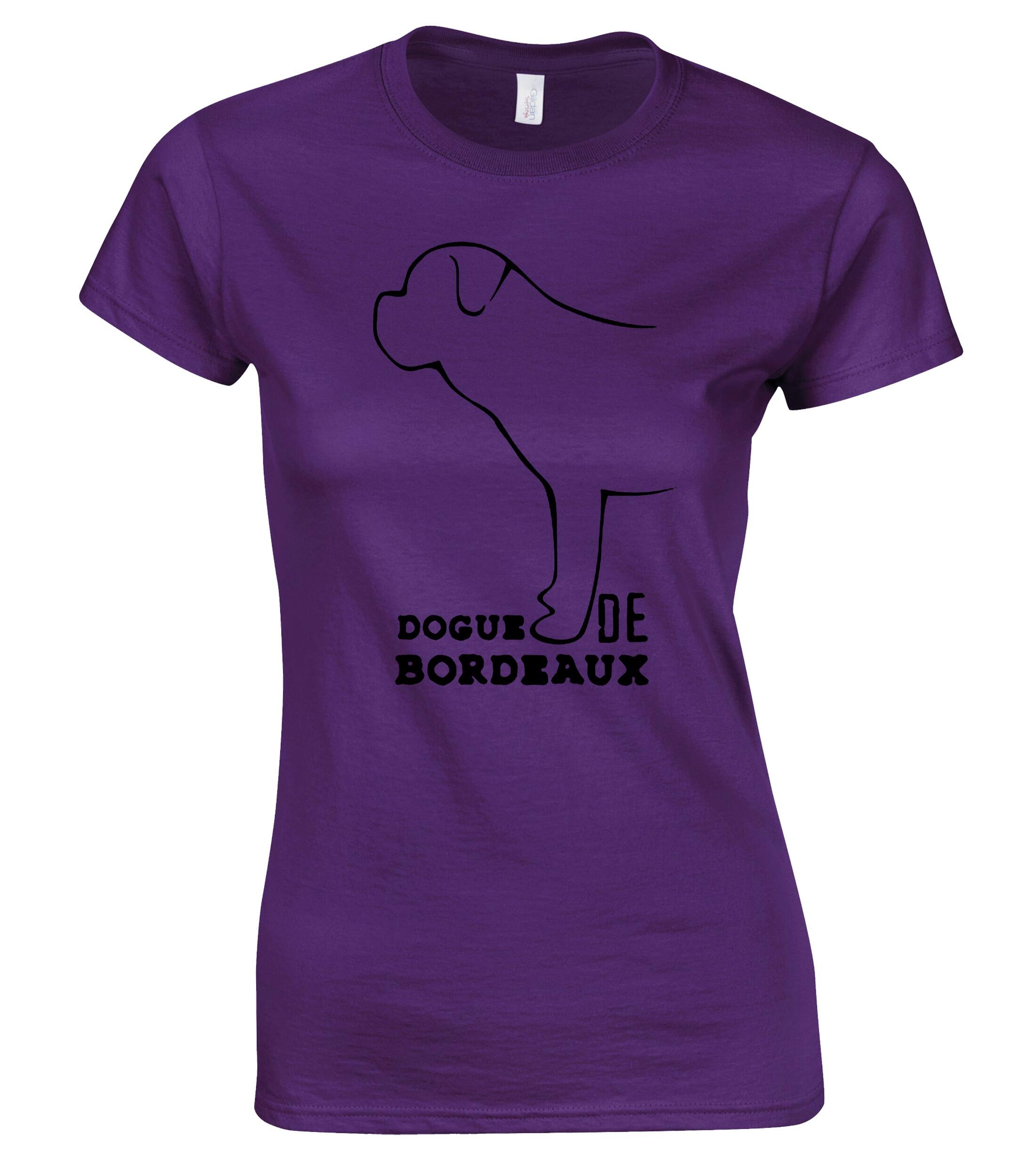 Dogue De Bordeaux Dog Breed Design Women’s Roundneck T-Shirt – Celebrate Your Love in Style