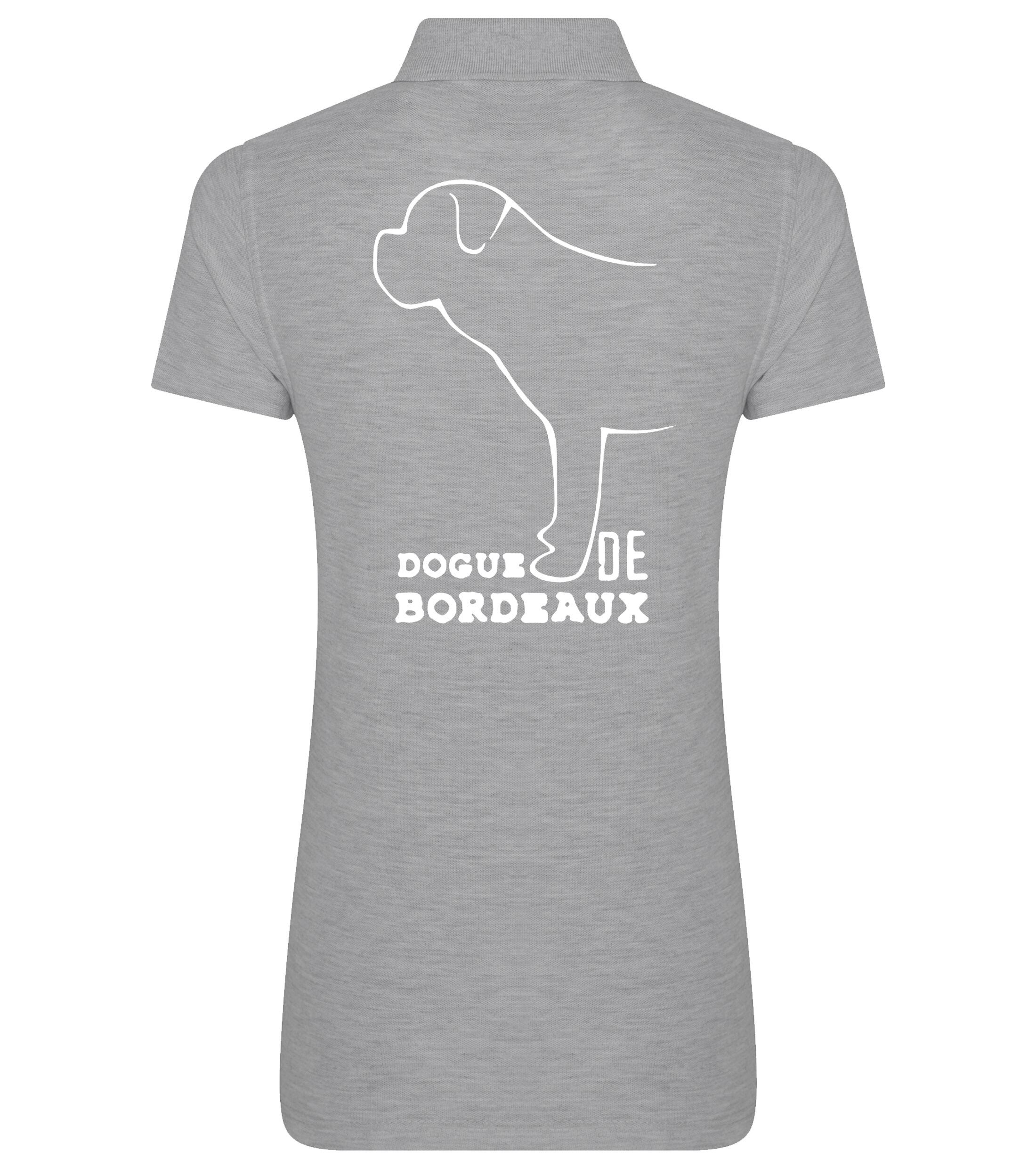 Dogue De Bordeaux Dog Breed Design Women’s Cotton Polo – Elegance for Dogue De Bordeaux Lovers