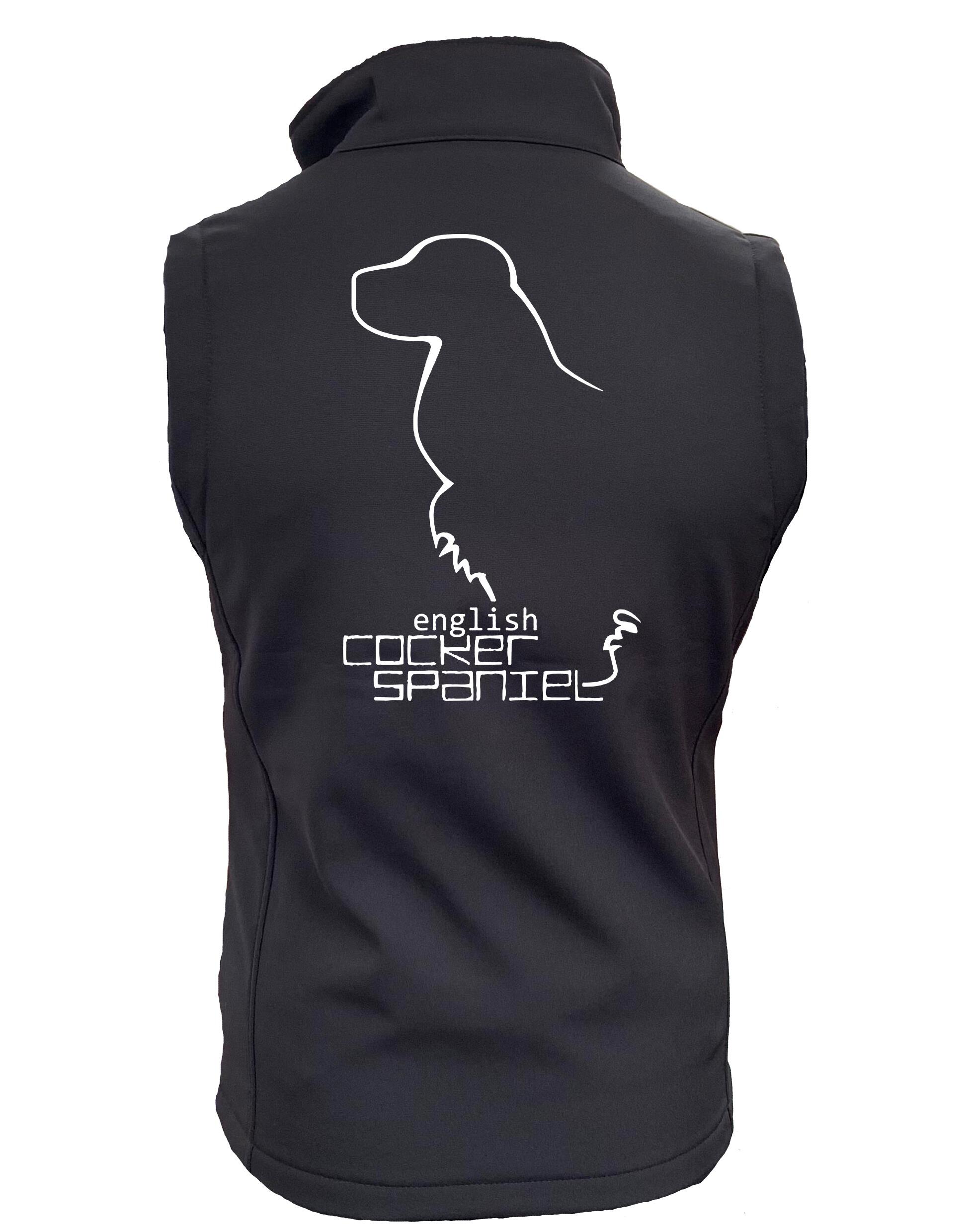 English Cocker Spaniel Unisex Softshell Jacket – The Ultimate Outdoor Jacket for Spaniel Lovers