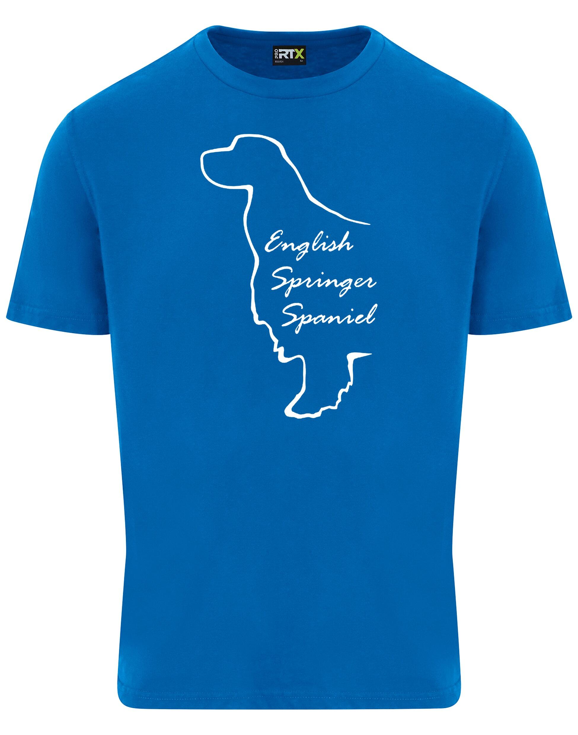 English Springer Spaniel Unisex Roundneck T-Shirt – Style for Every Springer Enthusiast