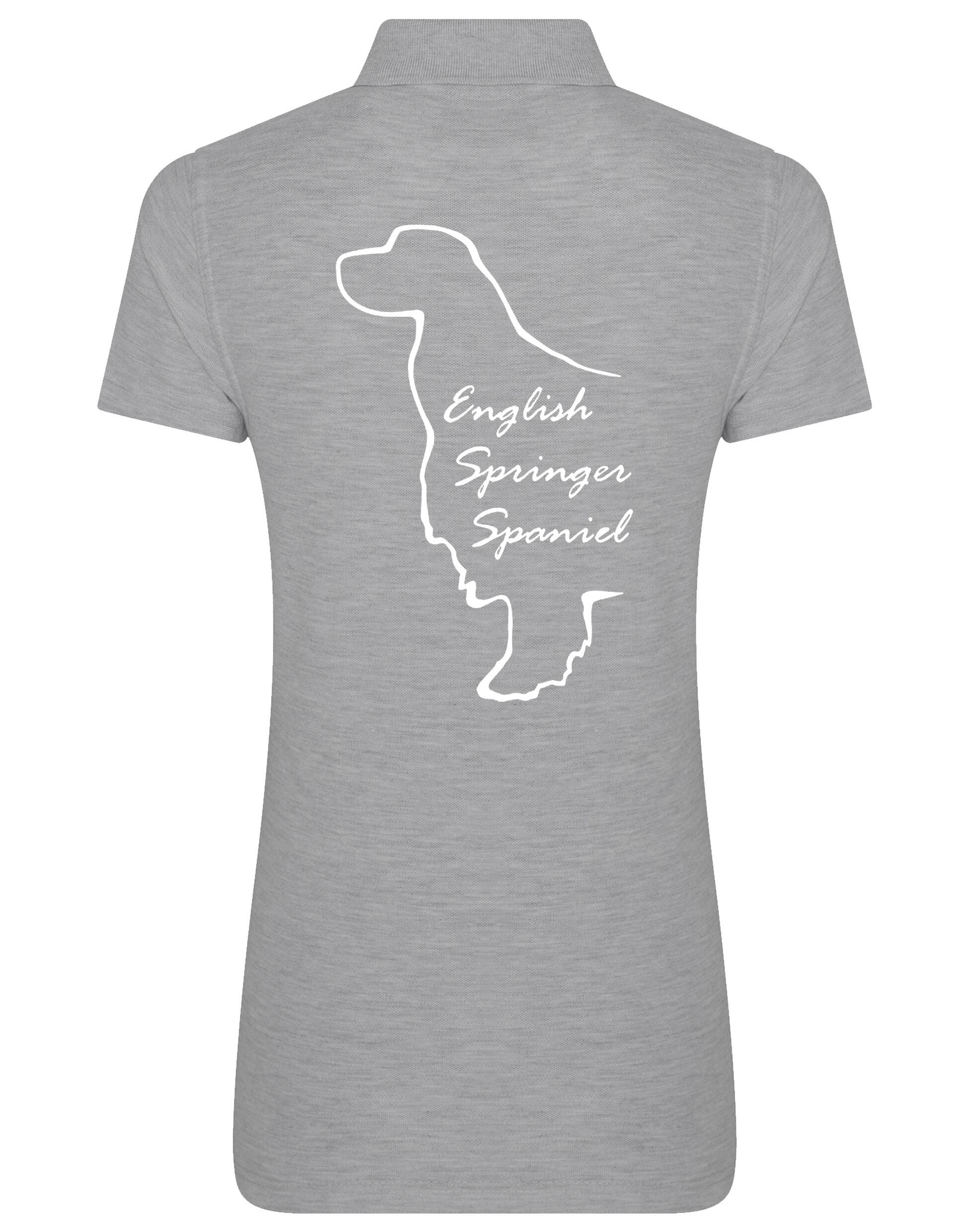 English Springer Spaniel Women’s Cotton Polo – Style for Every Springer Enthusiast