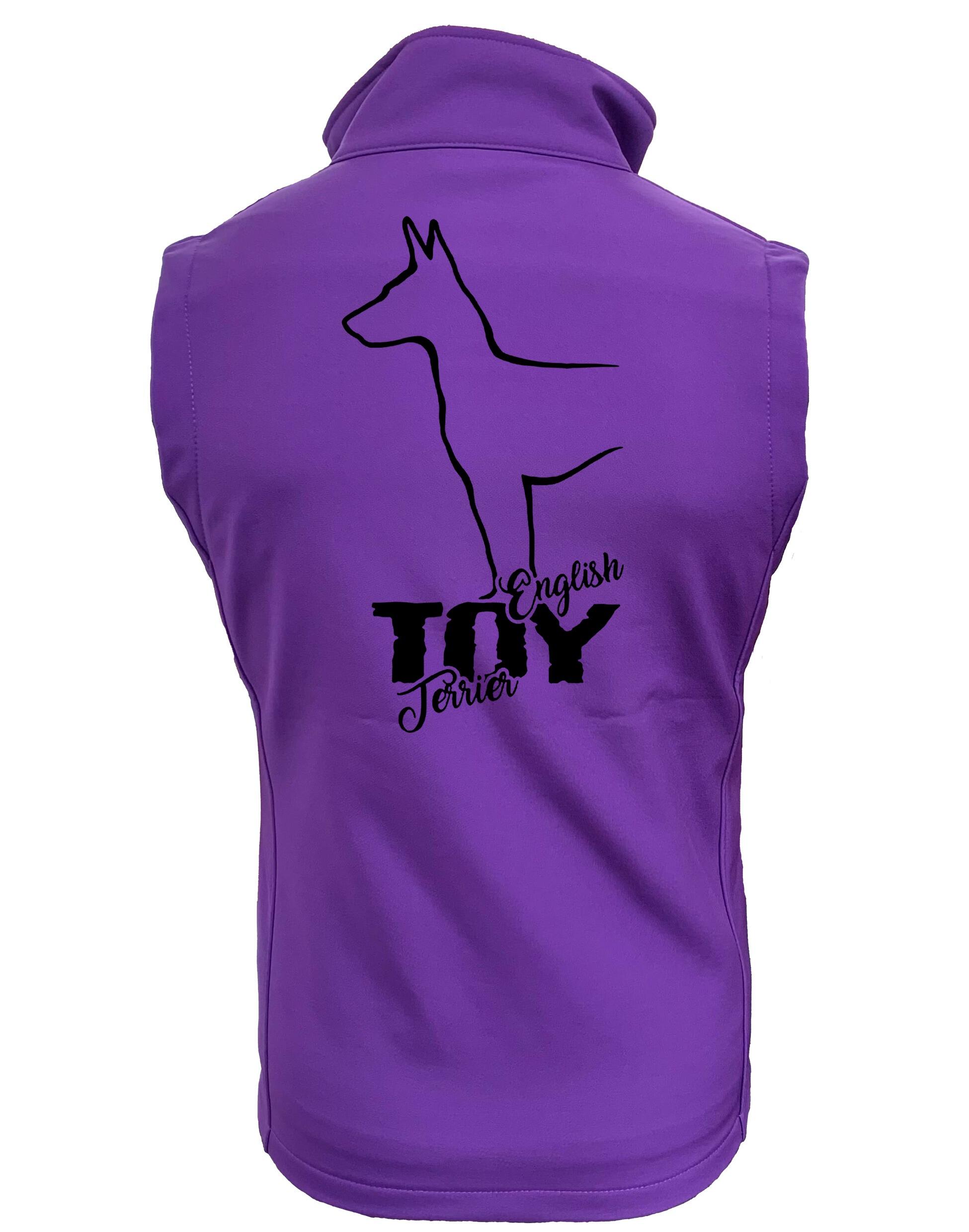 English Toy Terrier Women’s Softshell Gilet – Style Meets Functionality