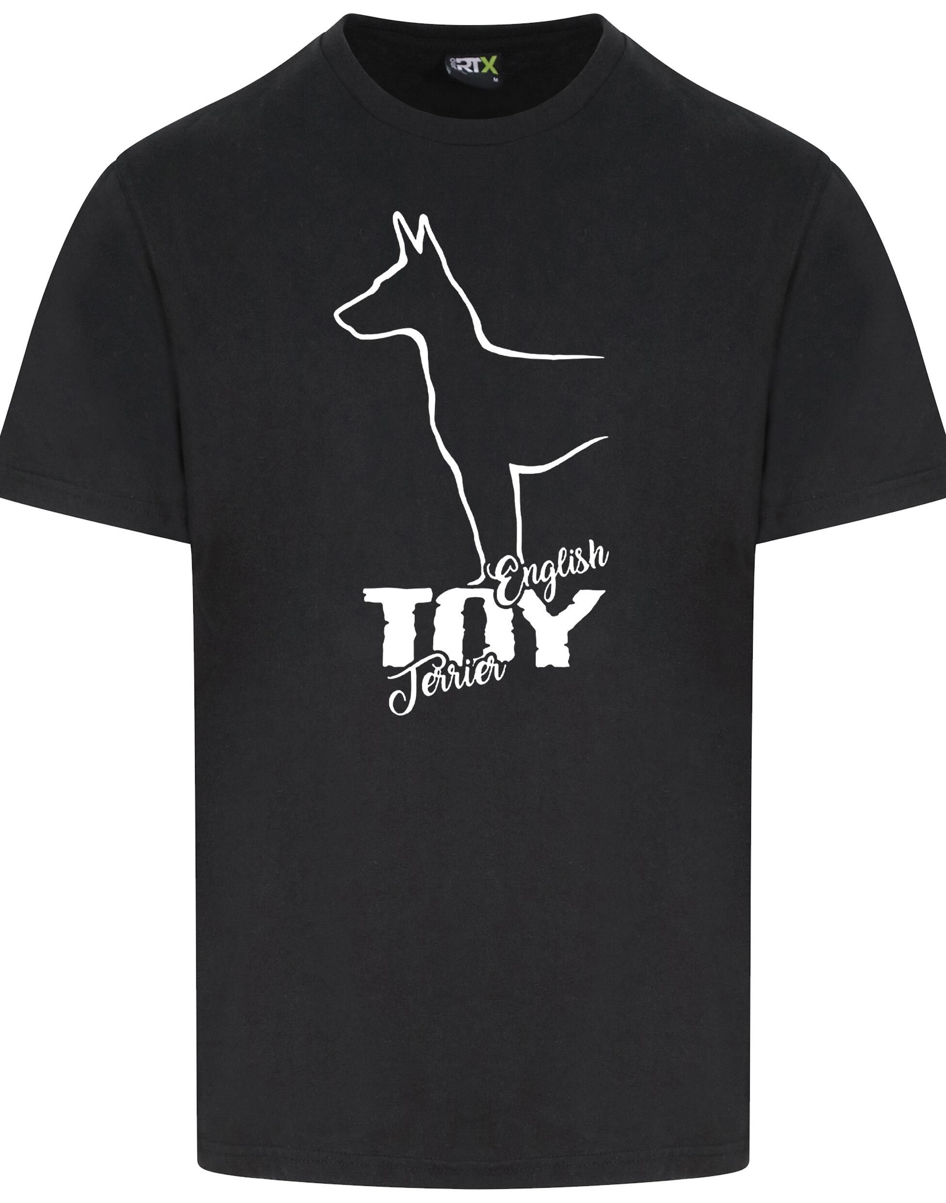 English Toy Terrier Unisex Roundneck T-shirt – Style and Comfort for Terrier Enthusiasts