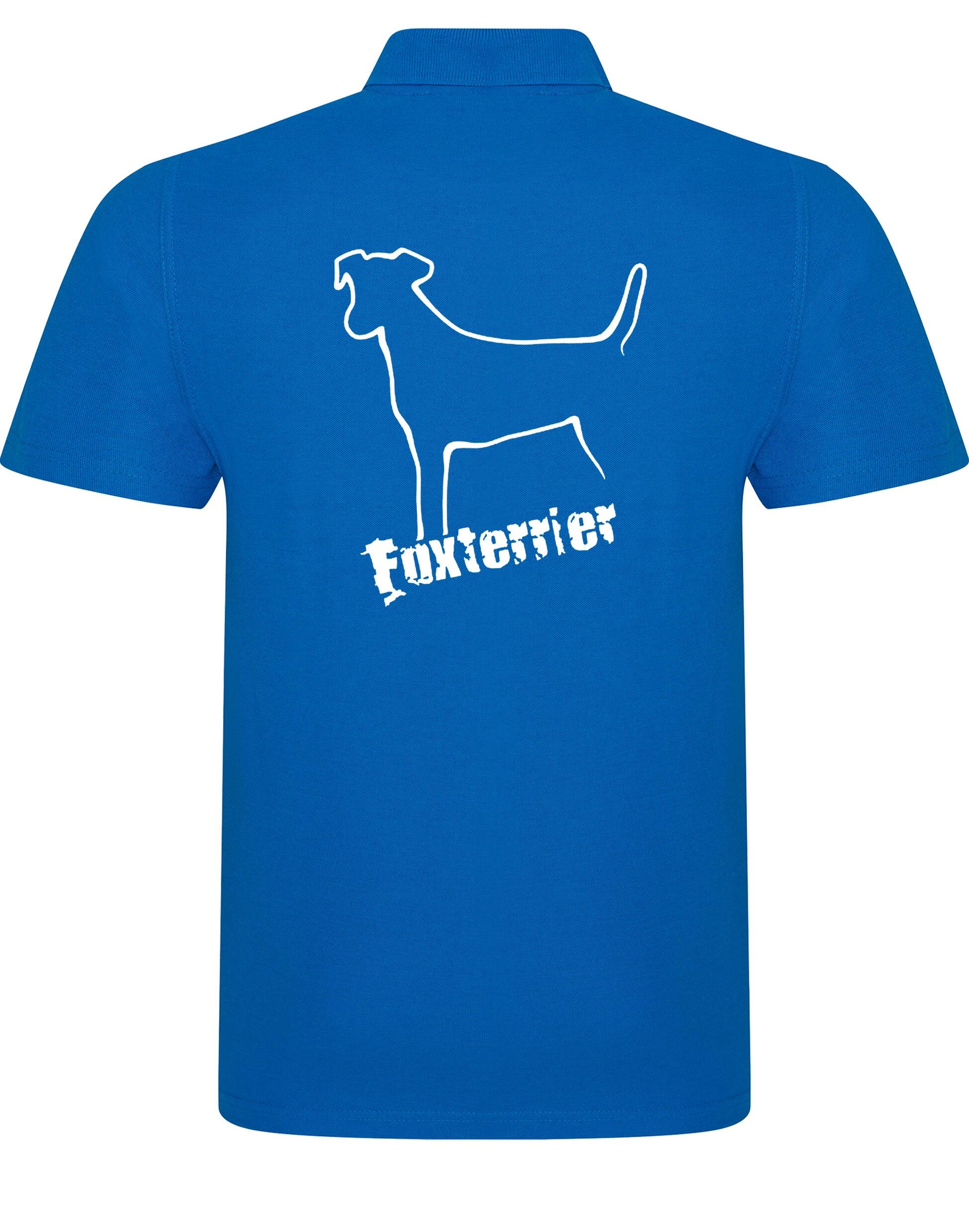 Unisex Cotton Polo with Fox Terrier Design – Comfort and Style for Every Terrier Fan