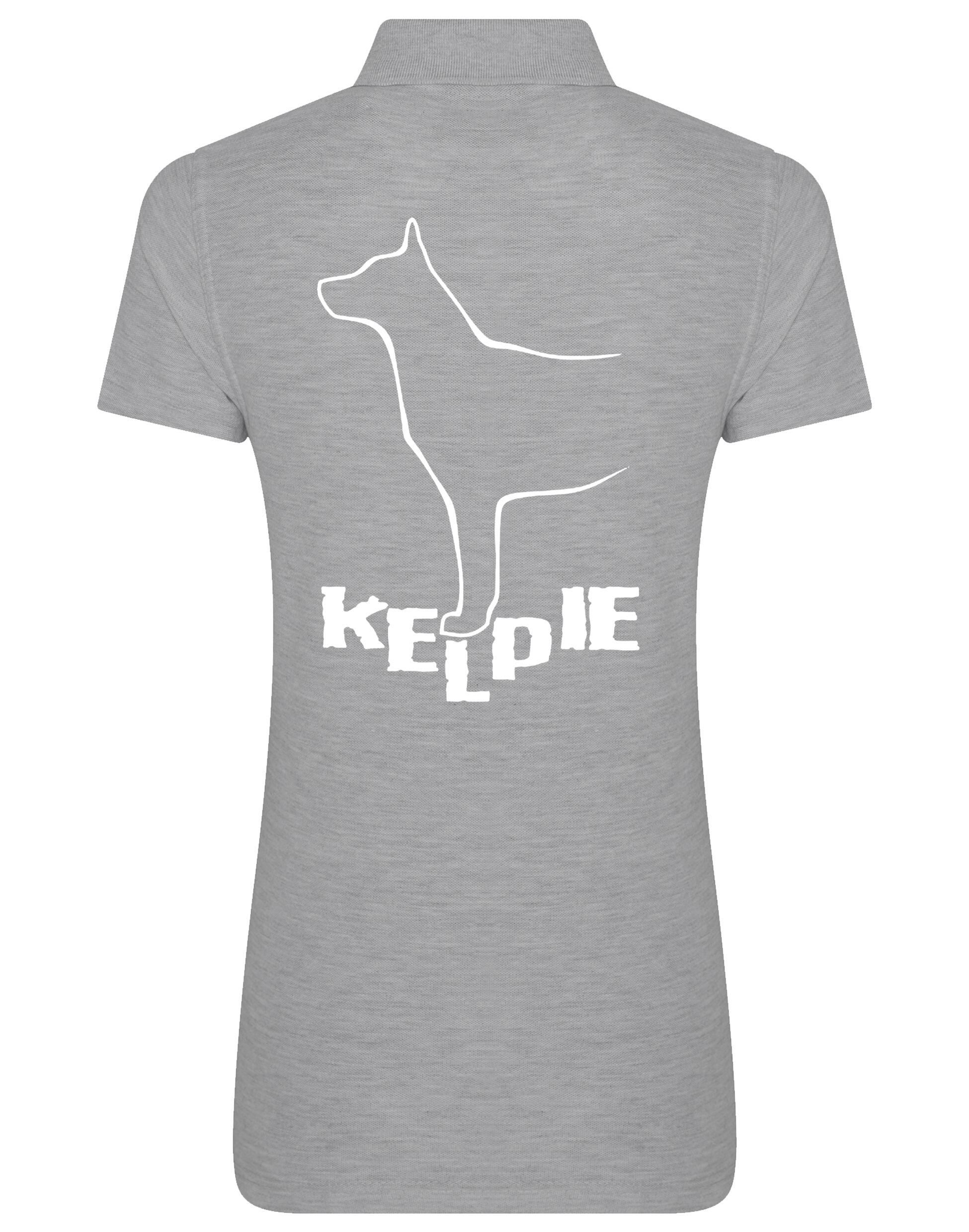 Women's Cotton Polo featuring exclusive Kelpi design with a flattering feminine fit, premium cotton fabric, and stylish comfort for all-day wear.