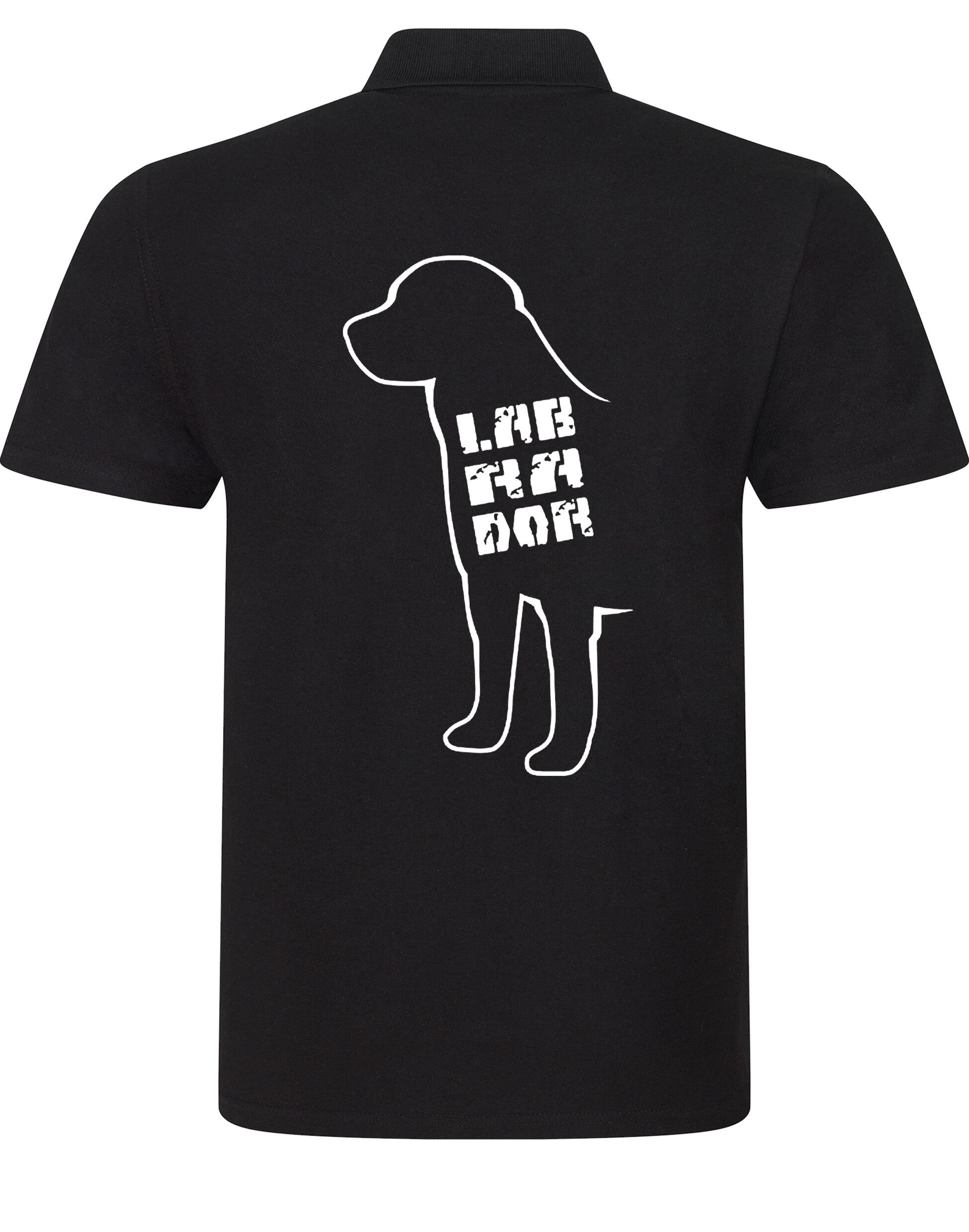 Unisex cotton polo featuring an exclusive Labrador design, combining lightweight comfort with timeless style.