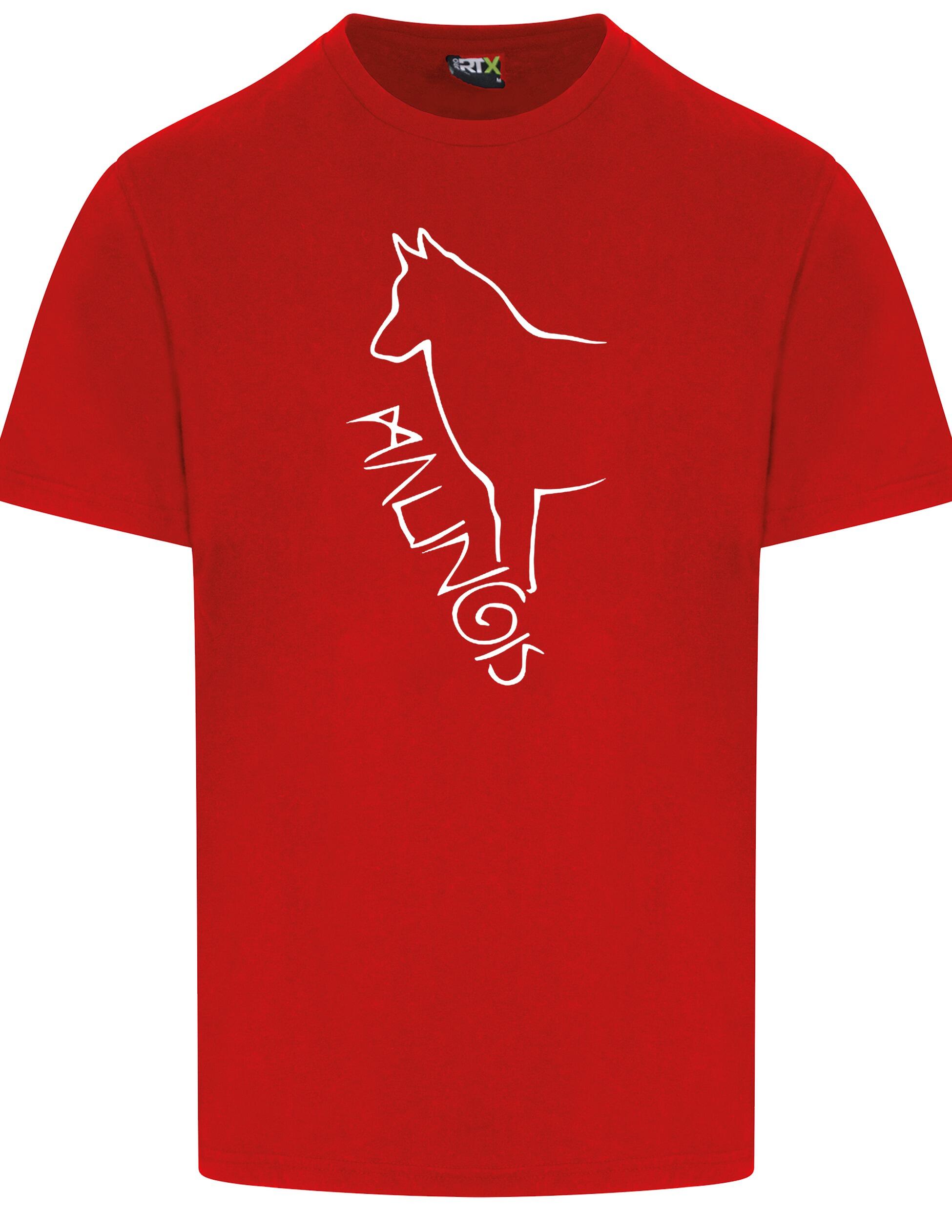 Unisex Roundneck T-shirt featuring an exclusive Malinois breed graphic, designed for comfort and style.