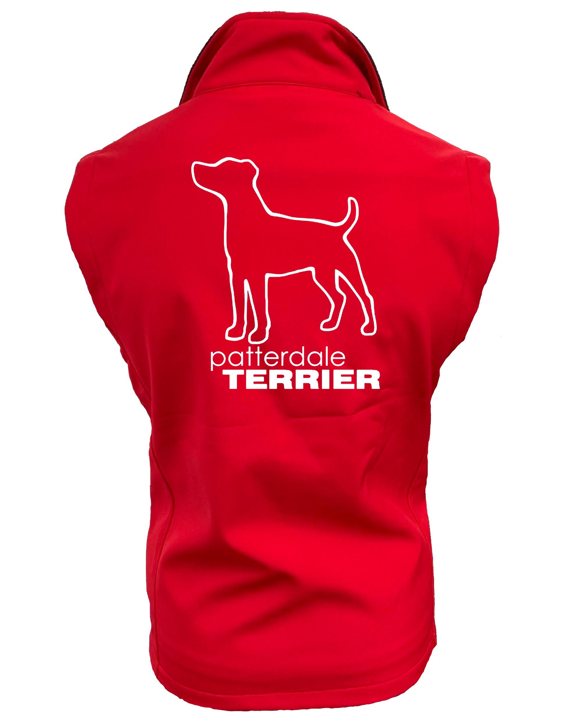 Patterdale Terrier Unisex Softshell Jacket – water-resistant jacket with fleece lining and exclusive Patterdale Terrier design. Perfect for dog lovers and outdoor adventures!