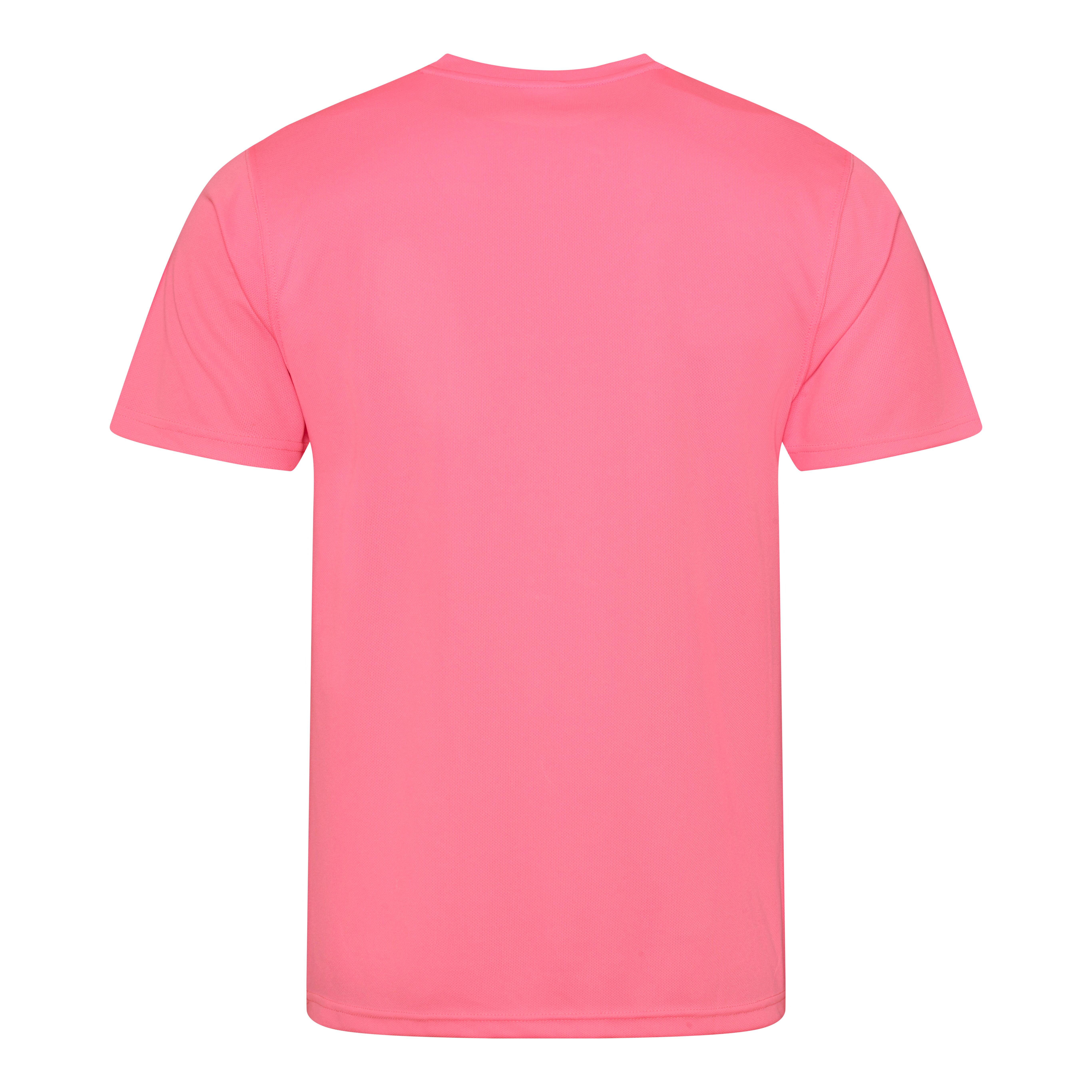 Unisex Cool Performance T-Shirt Electric Pink