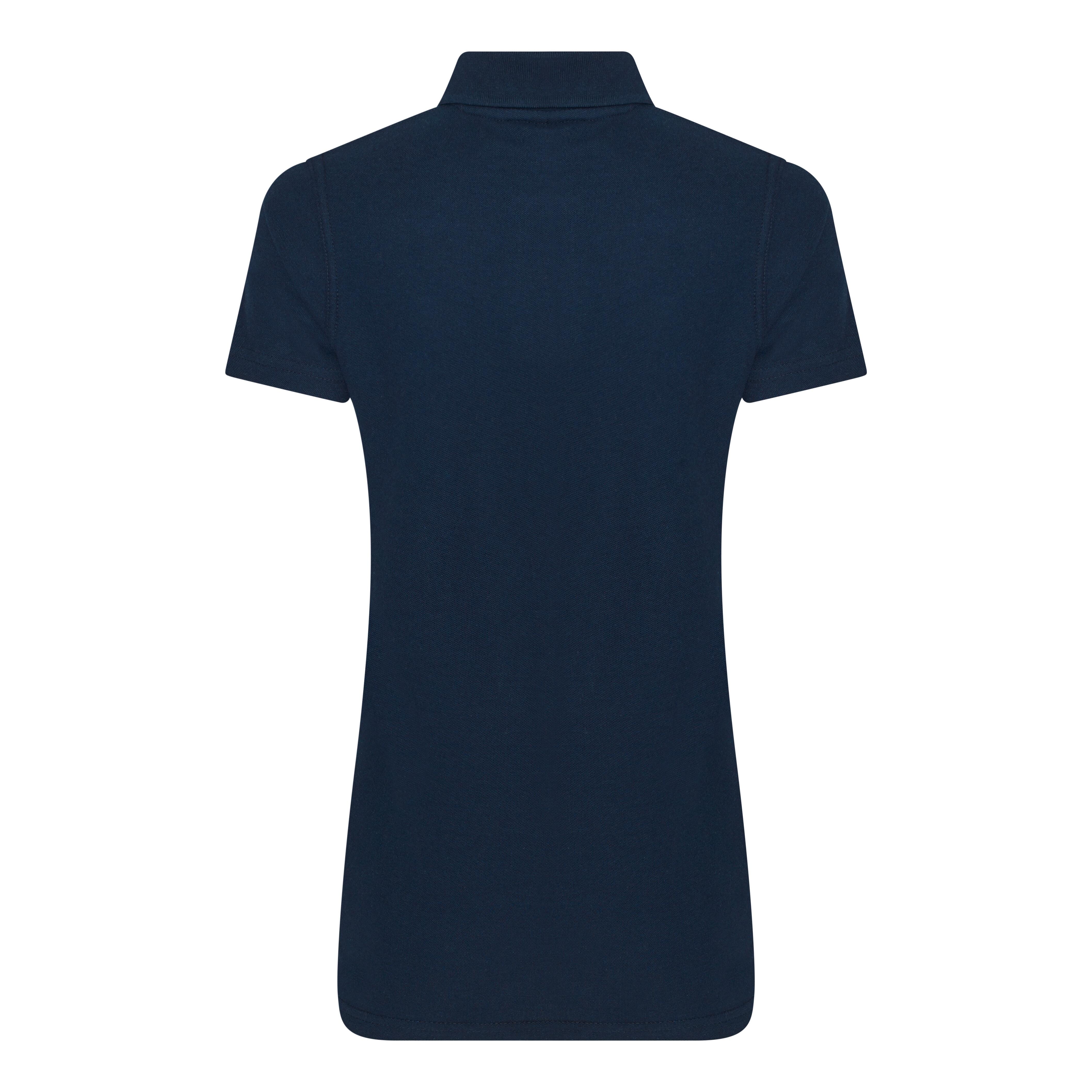 Premium Cotton Women's Polo Navy Blue