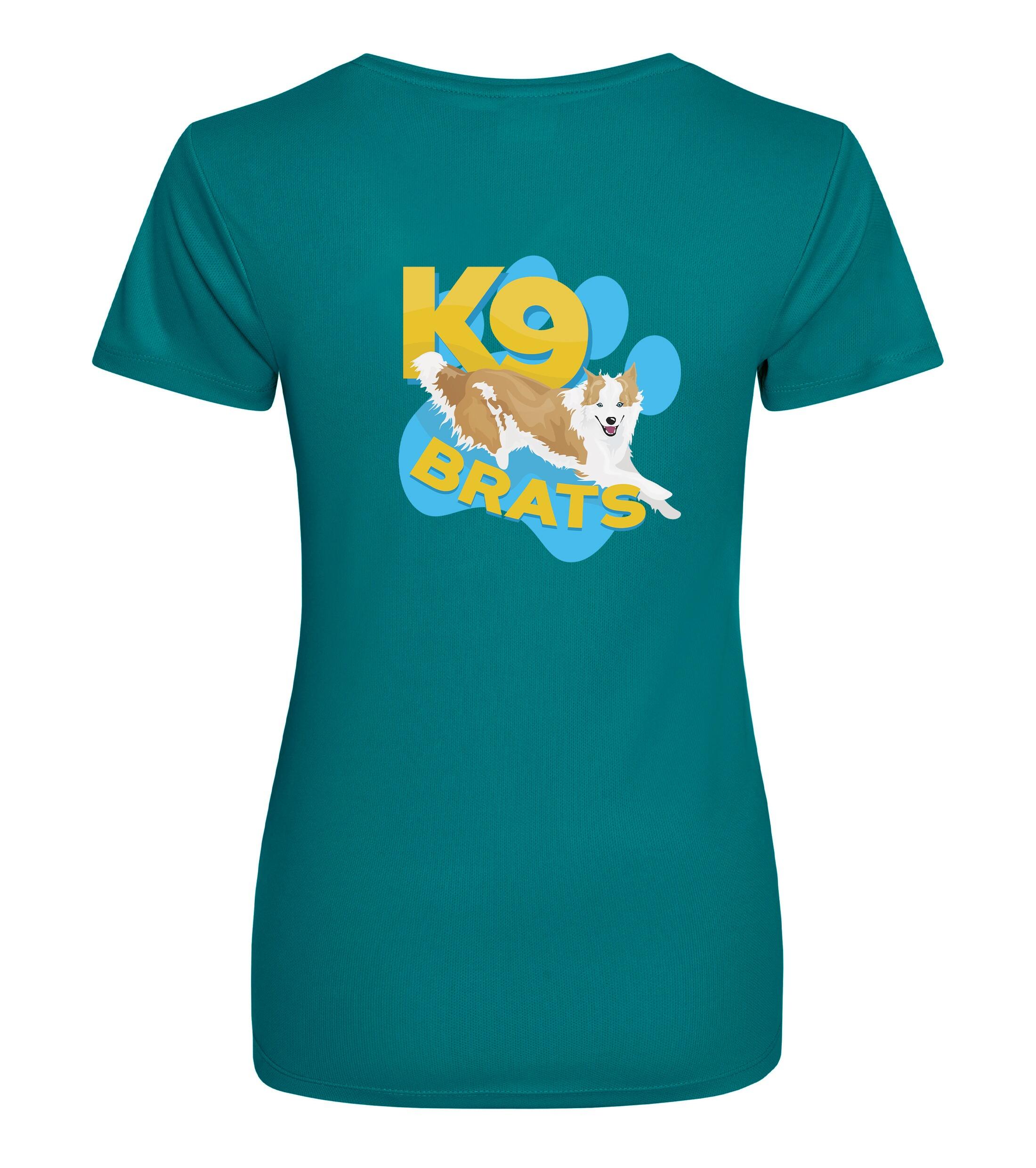 K9 Brats Female Cool Tee Jade