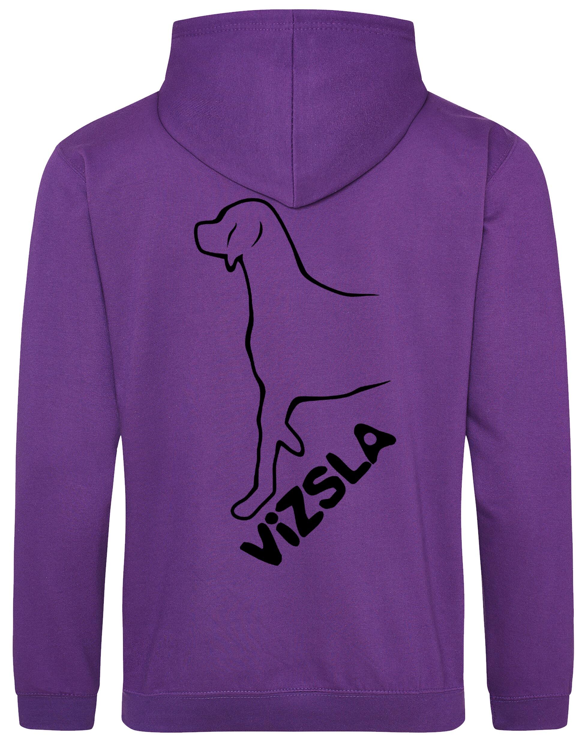 Vizsla Dog Breed Design Pullover Hoodie – Style and Comfort for Dog Lovers
