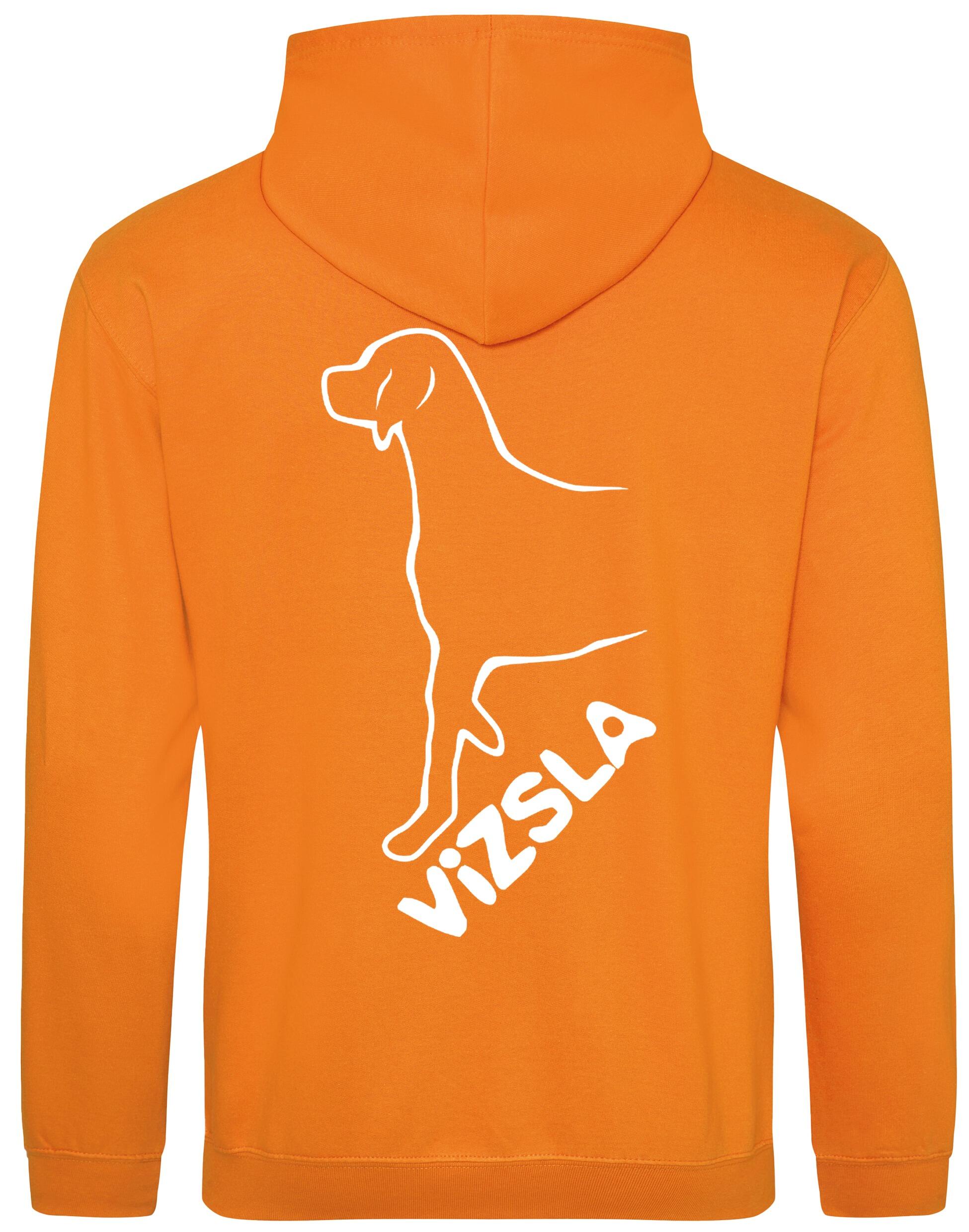 Vizsla Dog Breed Design Pullover Hoodie – Style and Comfort for Dog Lovers