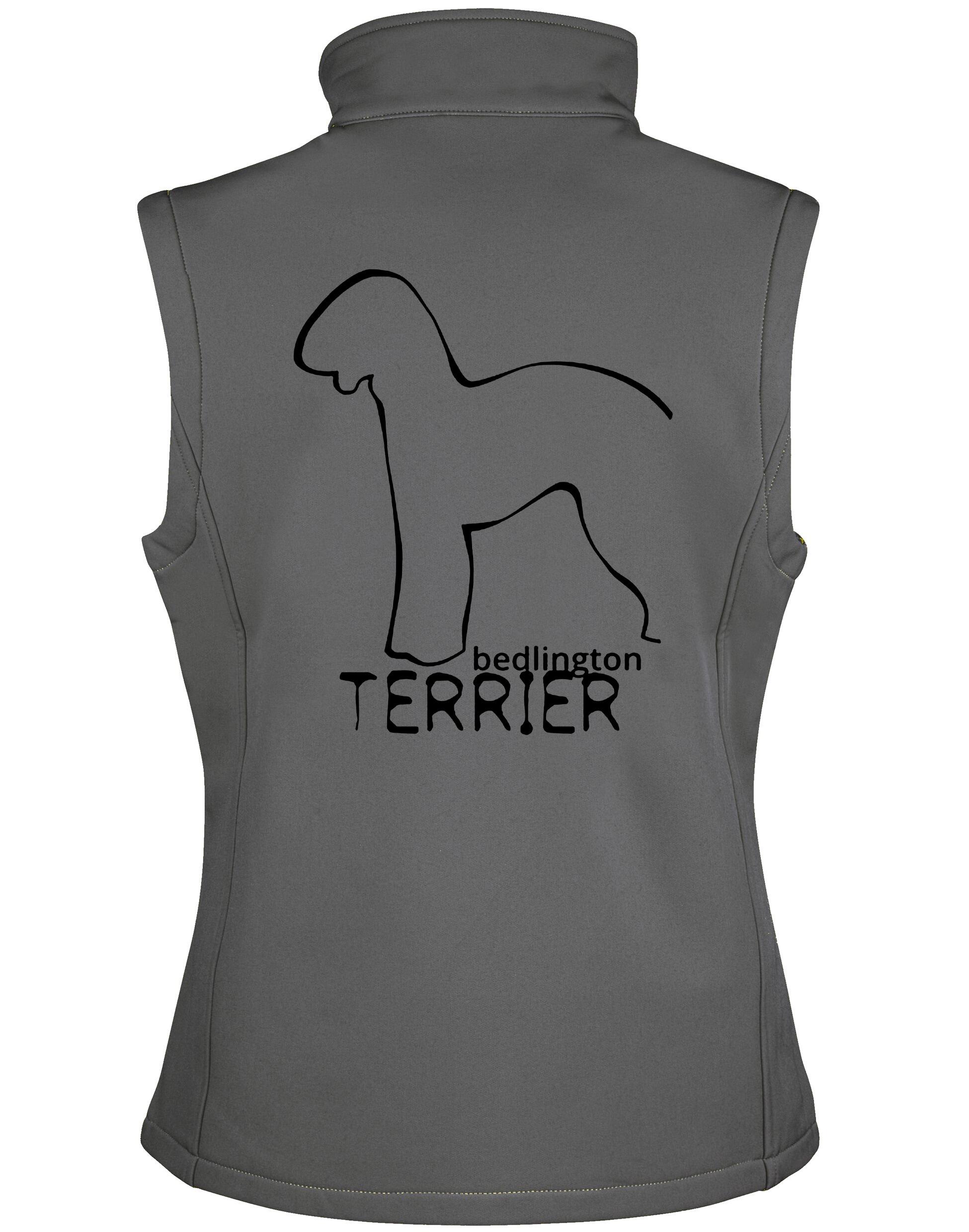 Unisex Bedlington Terrier Softshell Jacket – The Ideal Outdoor Companion for Bedlington Terrier Lovers