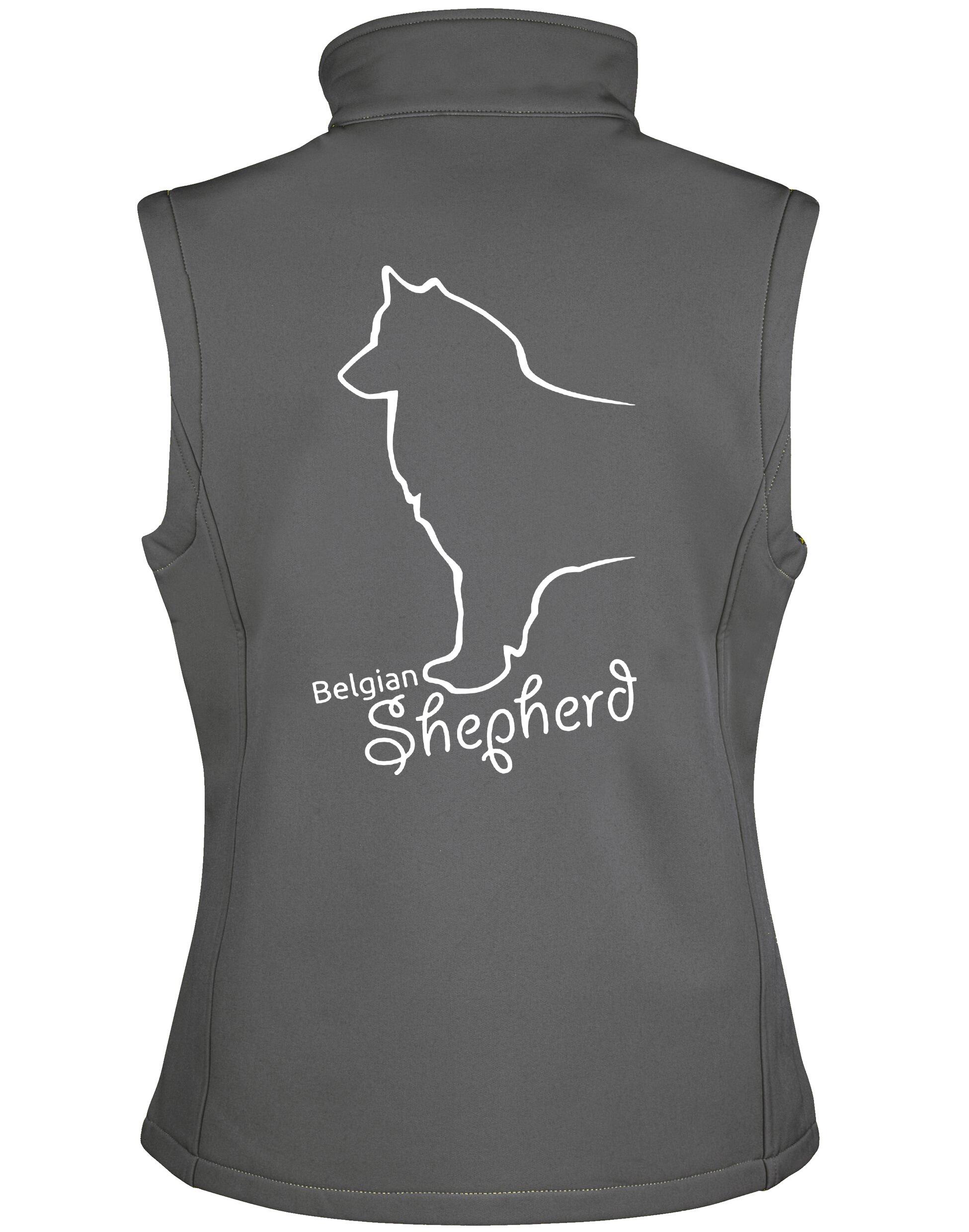 Unisex Belgian Shepherd Softshell Gilet – Style Meets Comfort for Belgian Shepherd Lovers