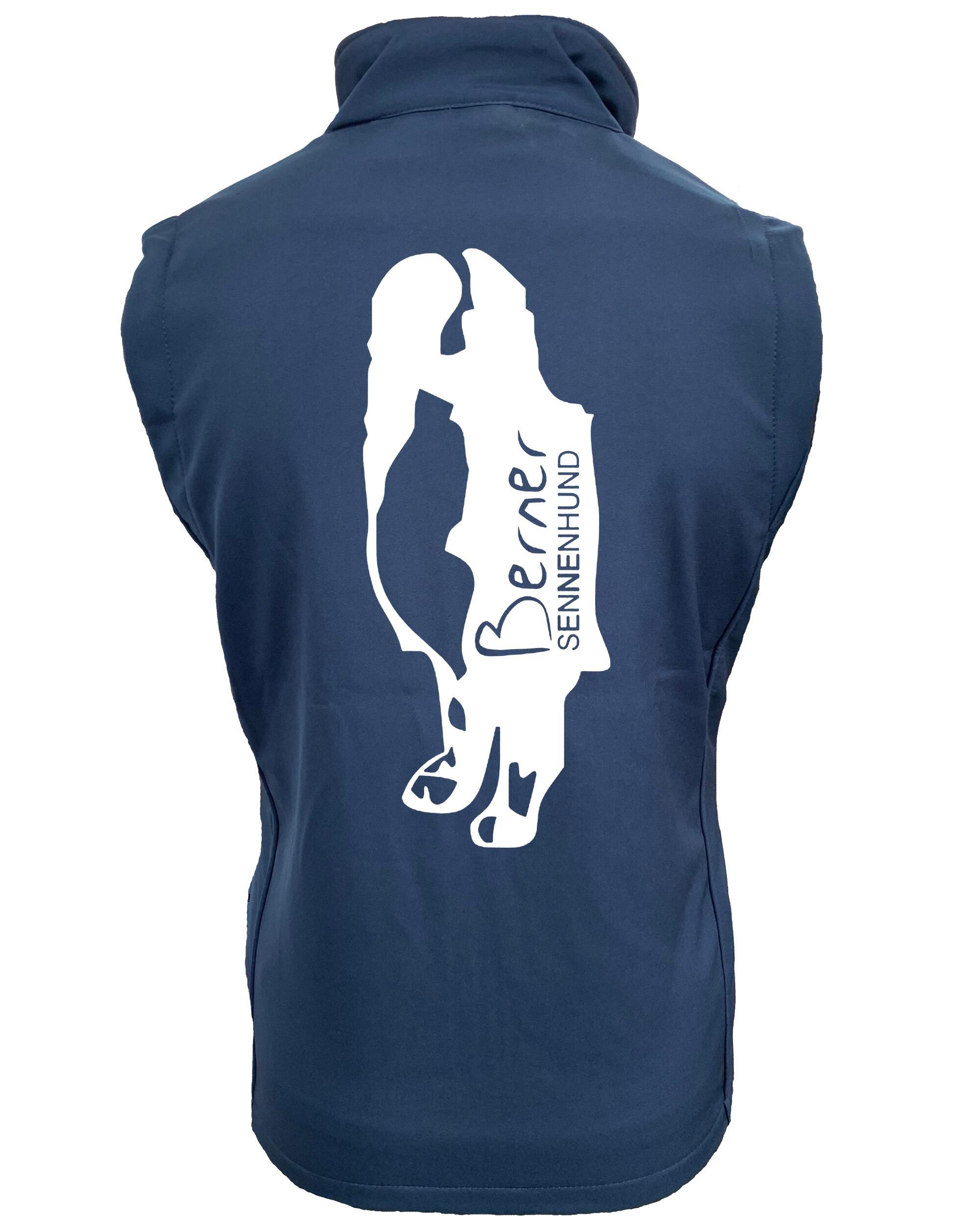 Unisex Berner Sennenhund Softshell Gilet – Style Meets Comfort for Berner Sennenhund Lovers