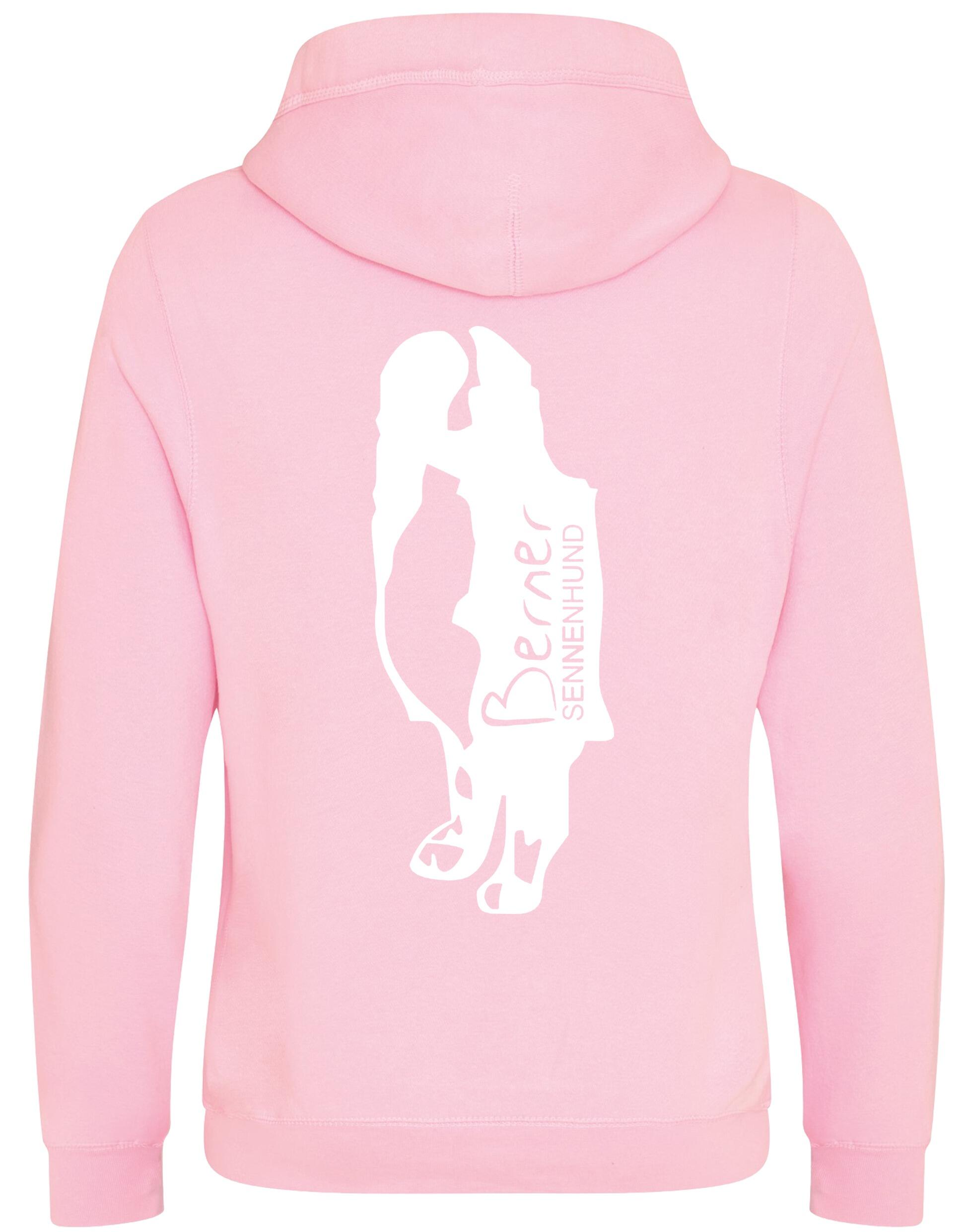 Berner Sennenhund Dog Breed Design Unisex Crossneck Pullover Hoodie