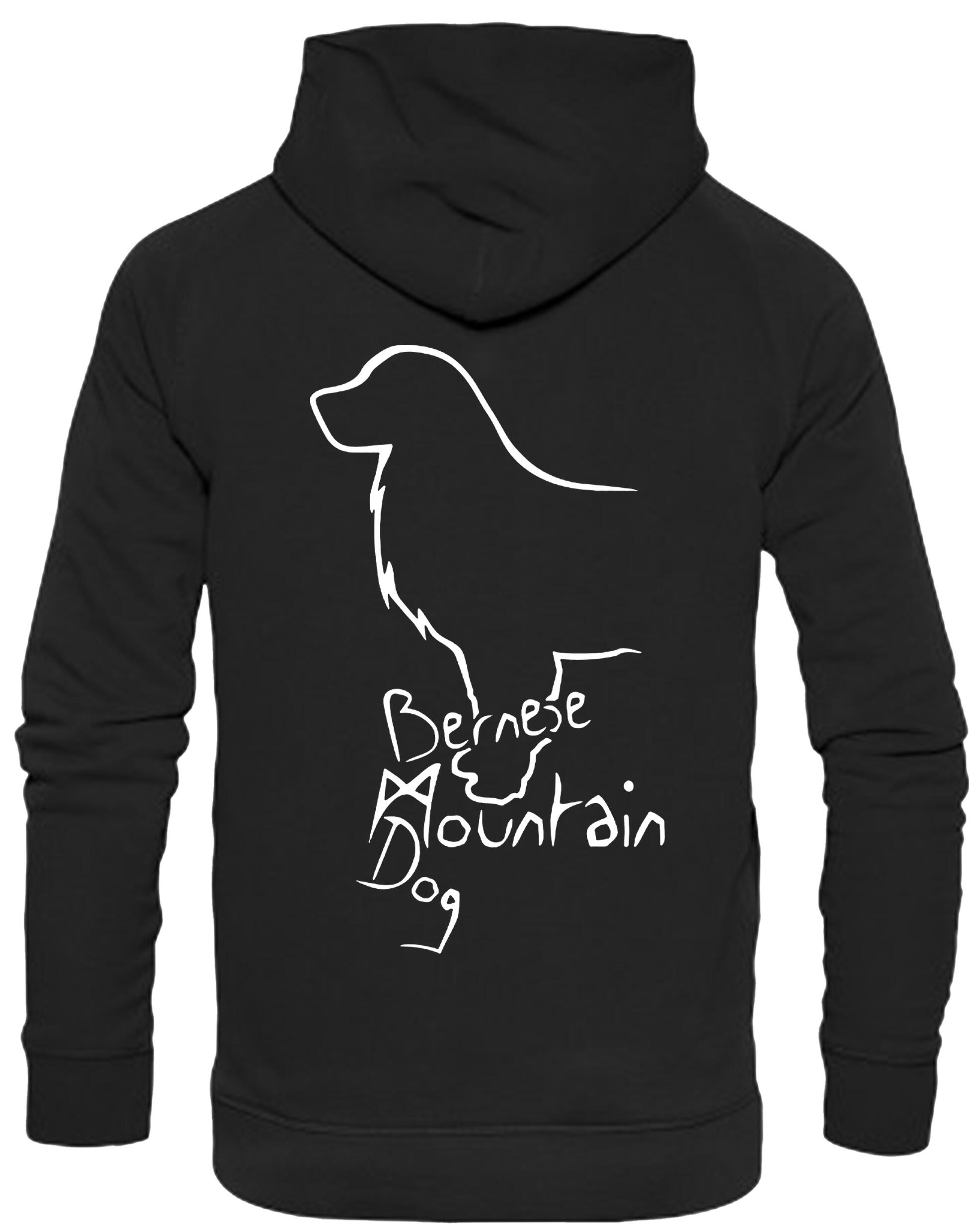 Bernese Mountain Dog Dog Breed Design Pullover Hoodie – Style and Comfort for Dog Lovers