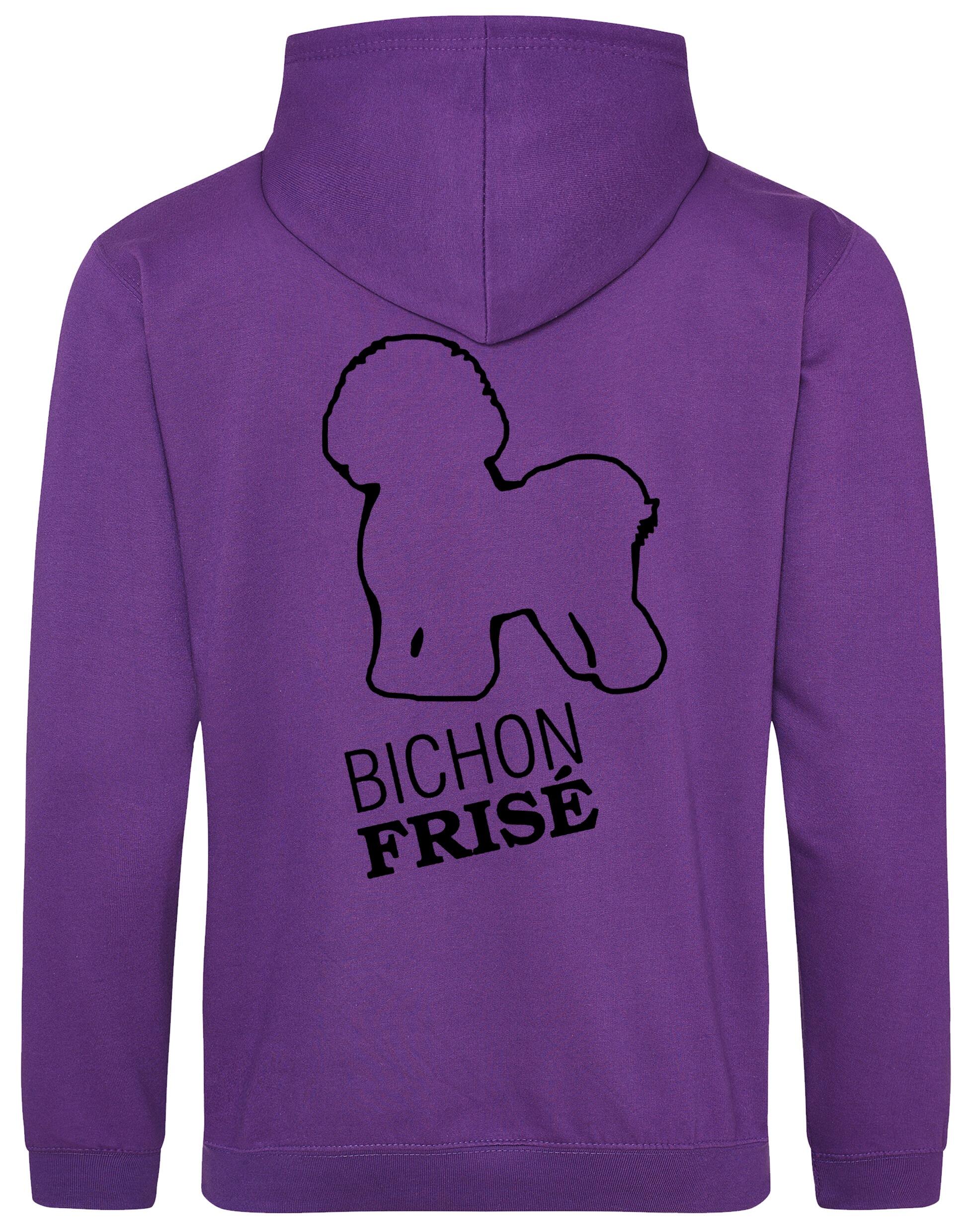 Bichon Frise Dog Breed Design Pullover Hoodie – Style and Comfort for Dog Lovers