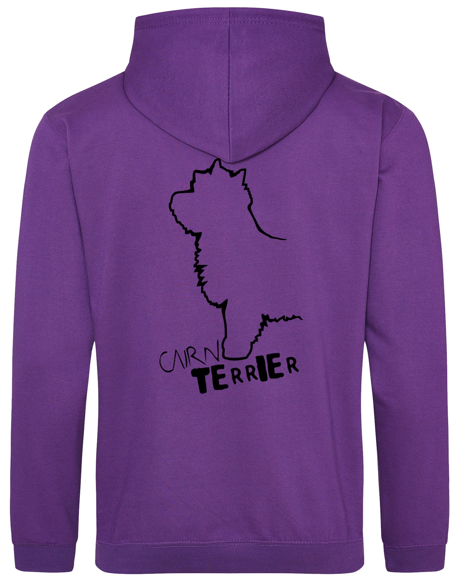 Cairn Terrier Dog Breed Design Pullover Hoodie – Cozy, Stylish, and Perfect for Cairn Terrier Enthusiasts