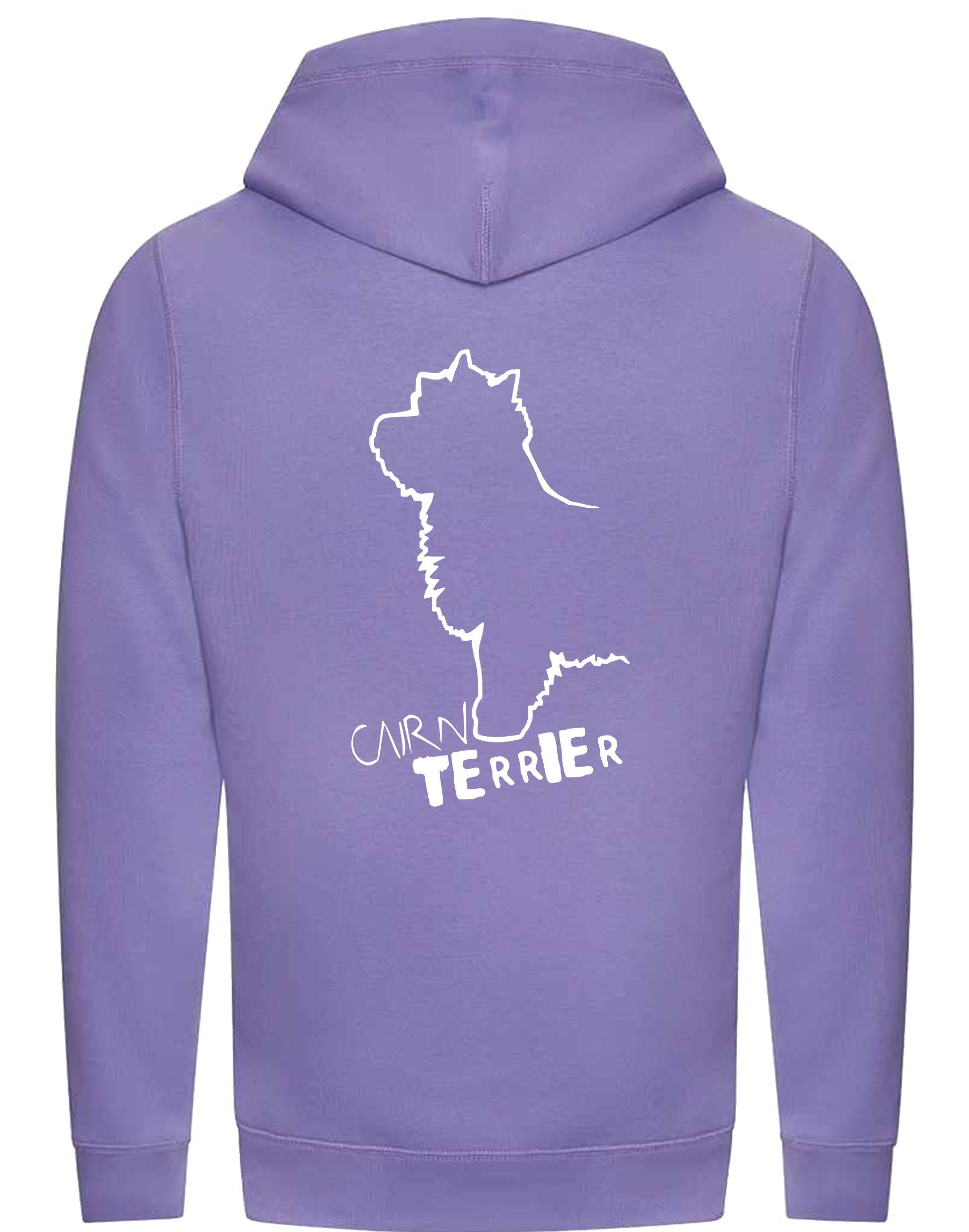 Unisex Crossneck Pullover Hoodie with Cairn Terrier Dog Breed Design – A Must-Have for Cairn Terrier Fans