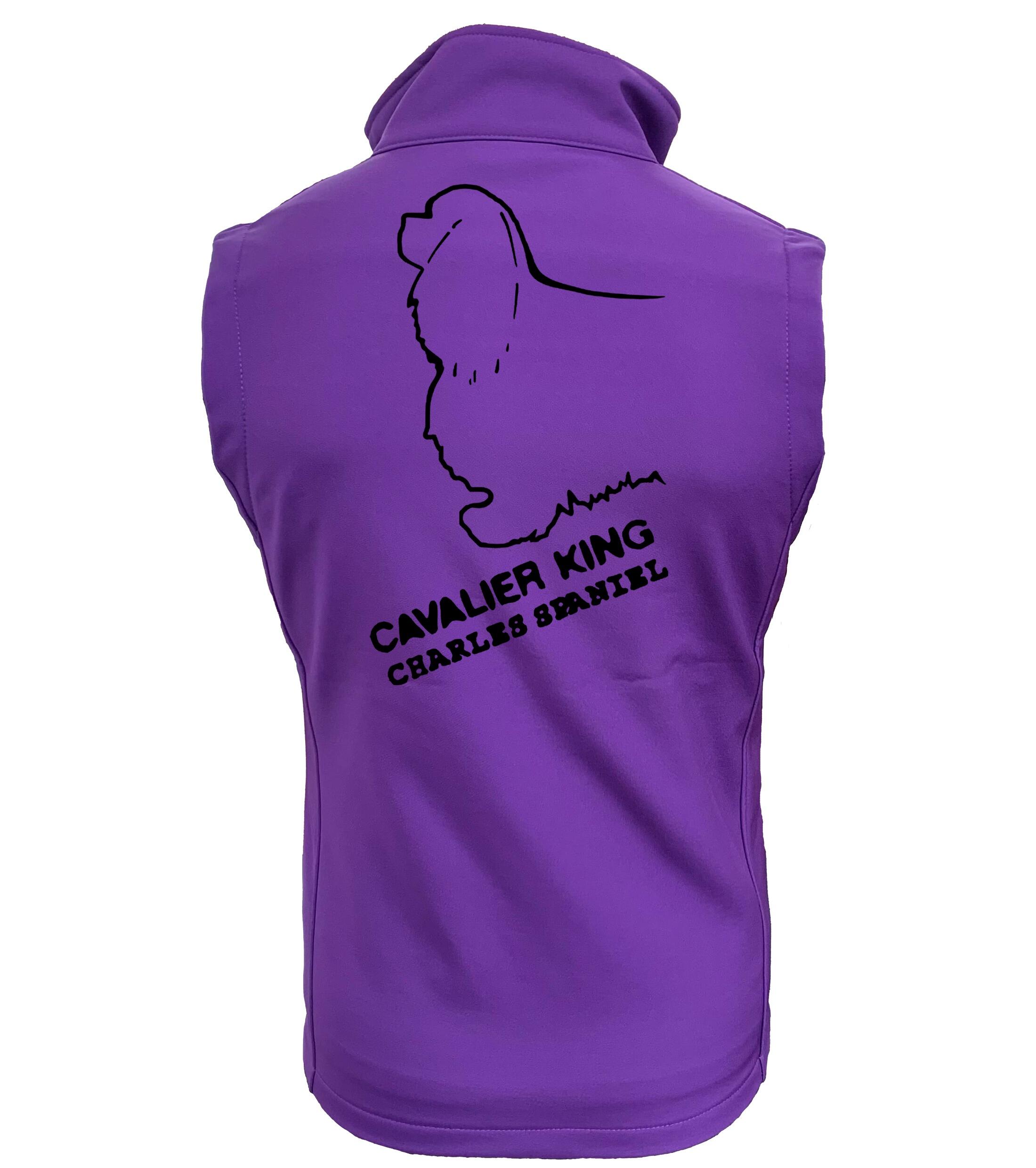 Women’s Cavalier King Charles Spaniel Softshell Gilet – Style and Function for Every Cavalier Enthusiast