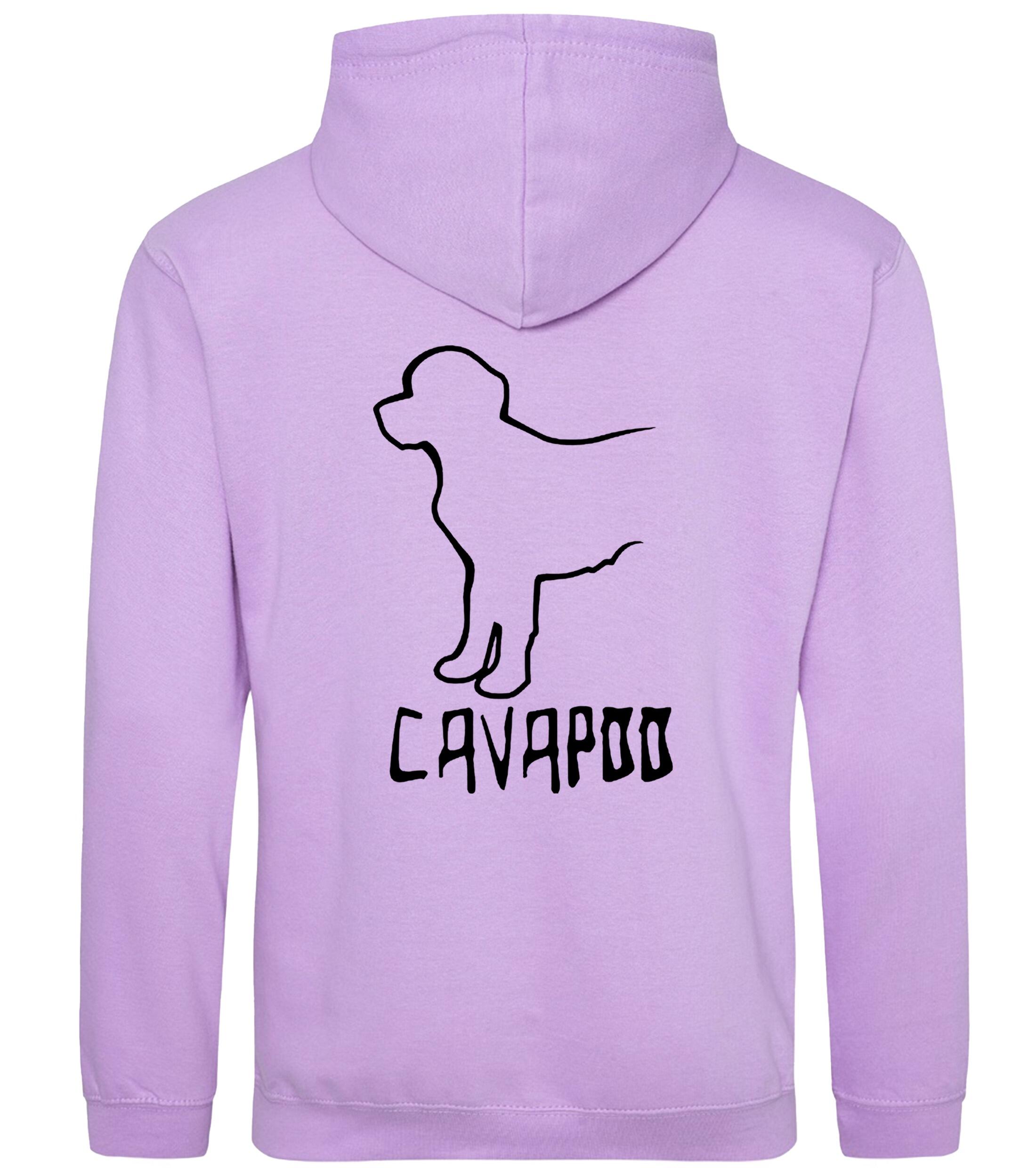 Cavapoo Dog Breed Design Pullover Hoodie – Cozy, Stylish, and Perfect for Cavapoo Enthusiasts