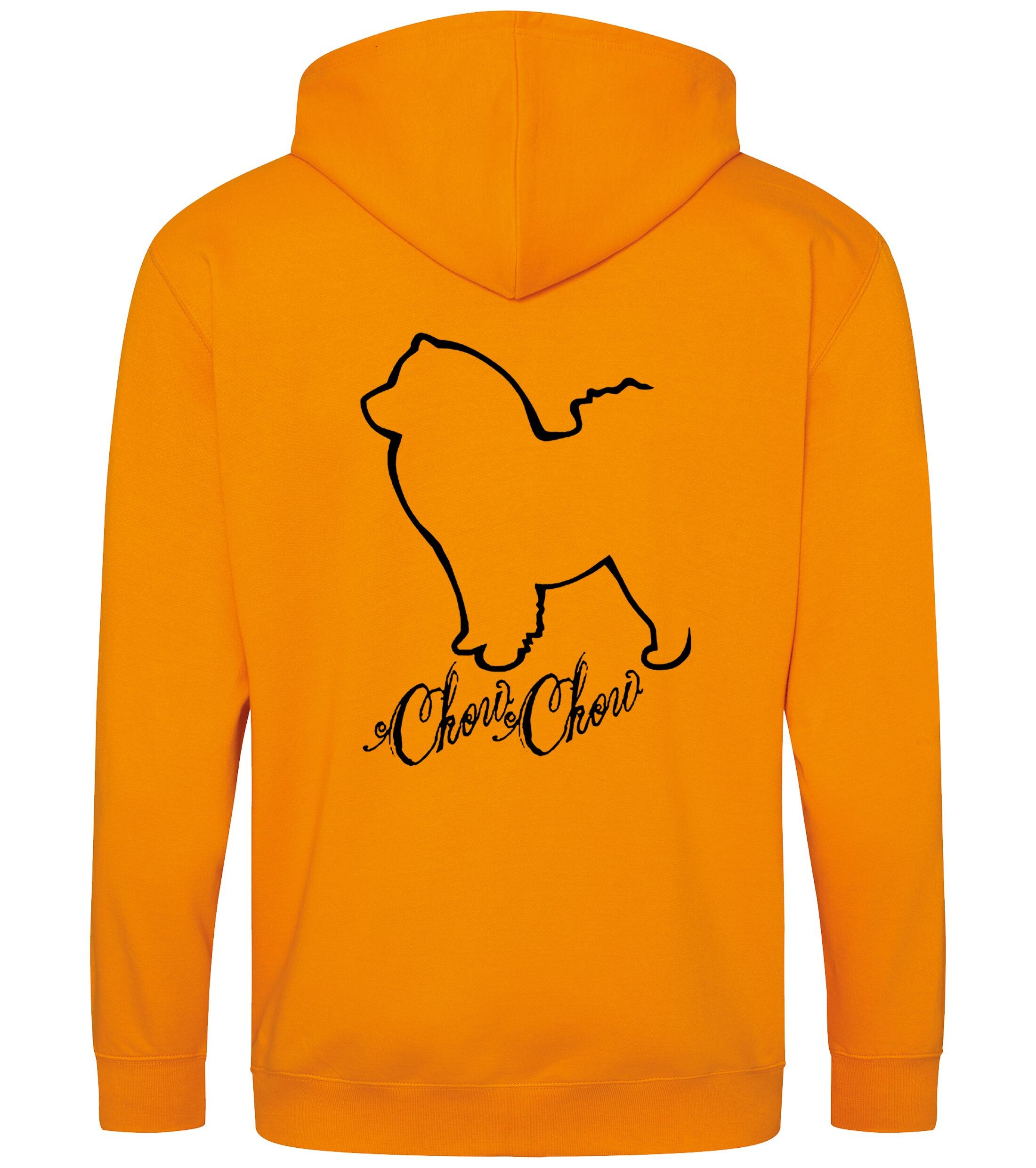 Chow Chow Dog Breed Design Zipped Hoodie – Comfort, Style, and Chow Chow Pride