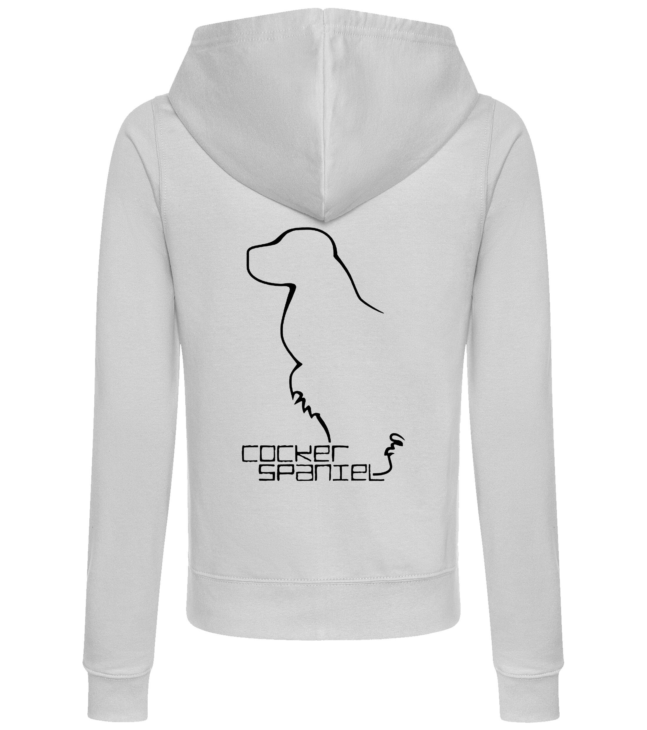 Cocker Spaniel Dog Breed Women’s Zipped Hoodie – Cozy, Stylish, and Perfect for Cocker Spaniel Enthusiasts