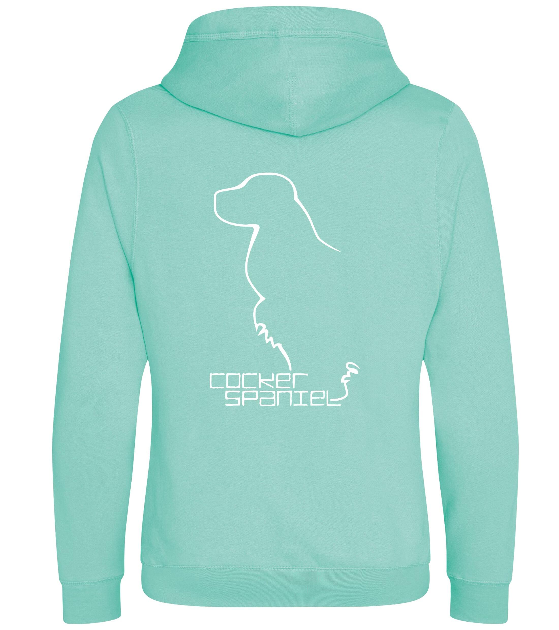 Cocker Spaniel Dog Breed Design Unisex Crossneck Pullover Hoodie – A Must-Have for Cocker Spaniel Fans