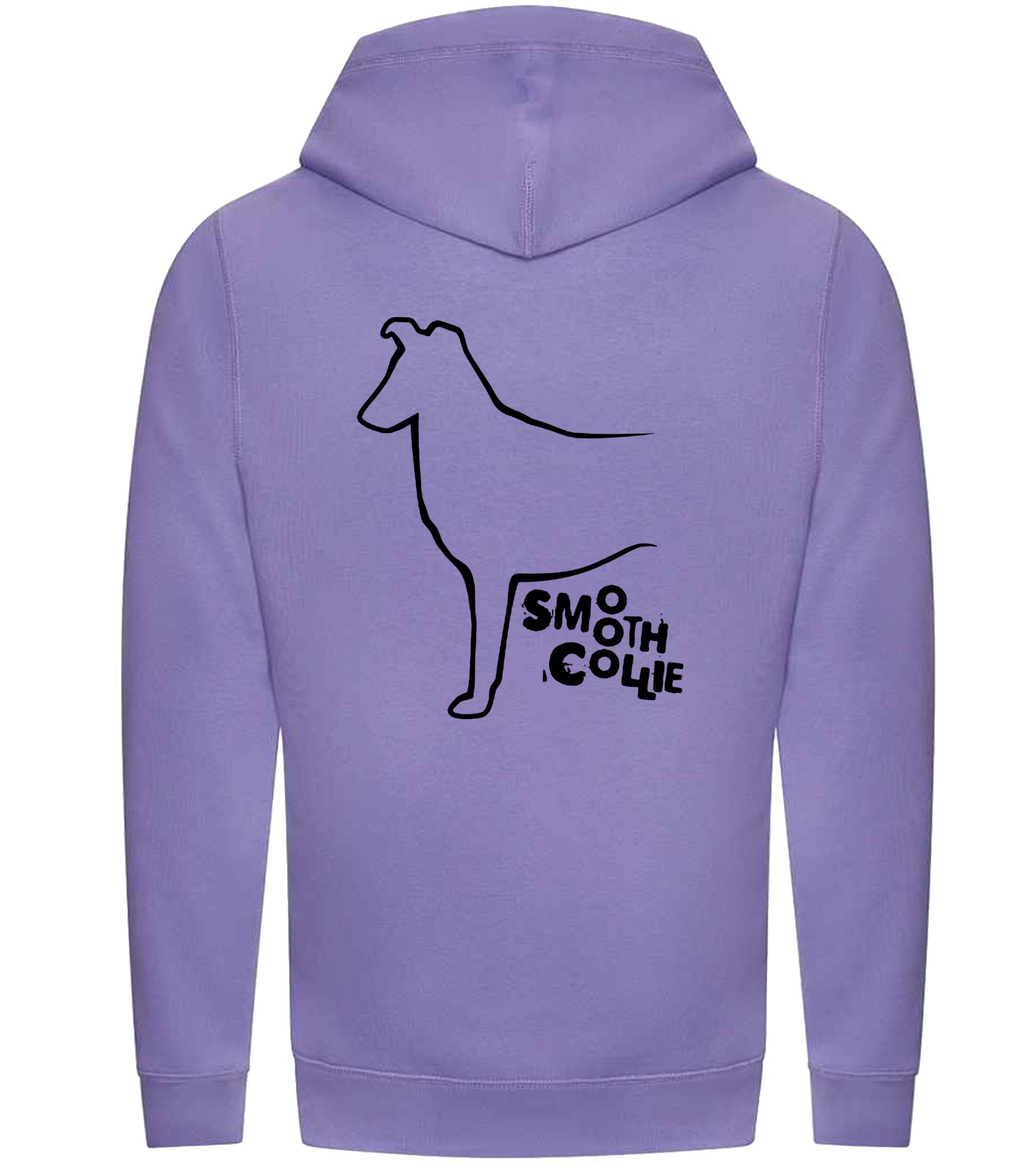 Unisex Crossneck Pullover Hoodie with Collie (Smooth) Dog Breed Design – Celebrate Your Love for Collies
