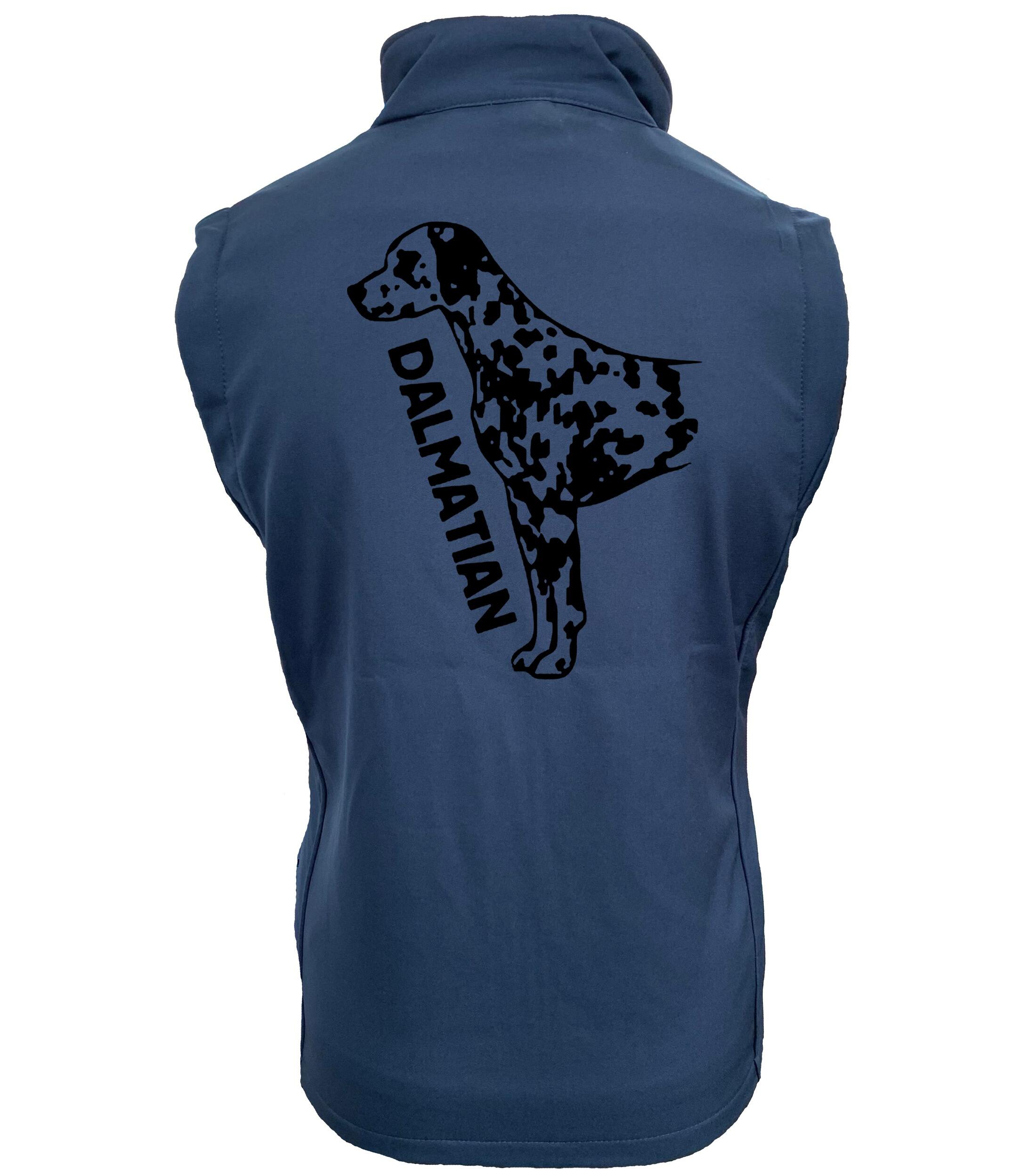 Dalmatian Dog Breed Design Unisex Softshell Gilet – Stylish and Functional Outdoor Wear
