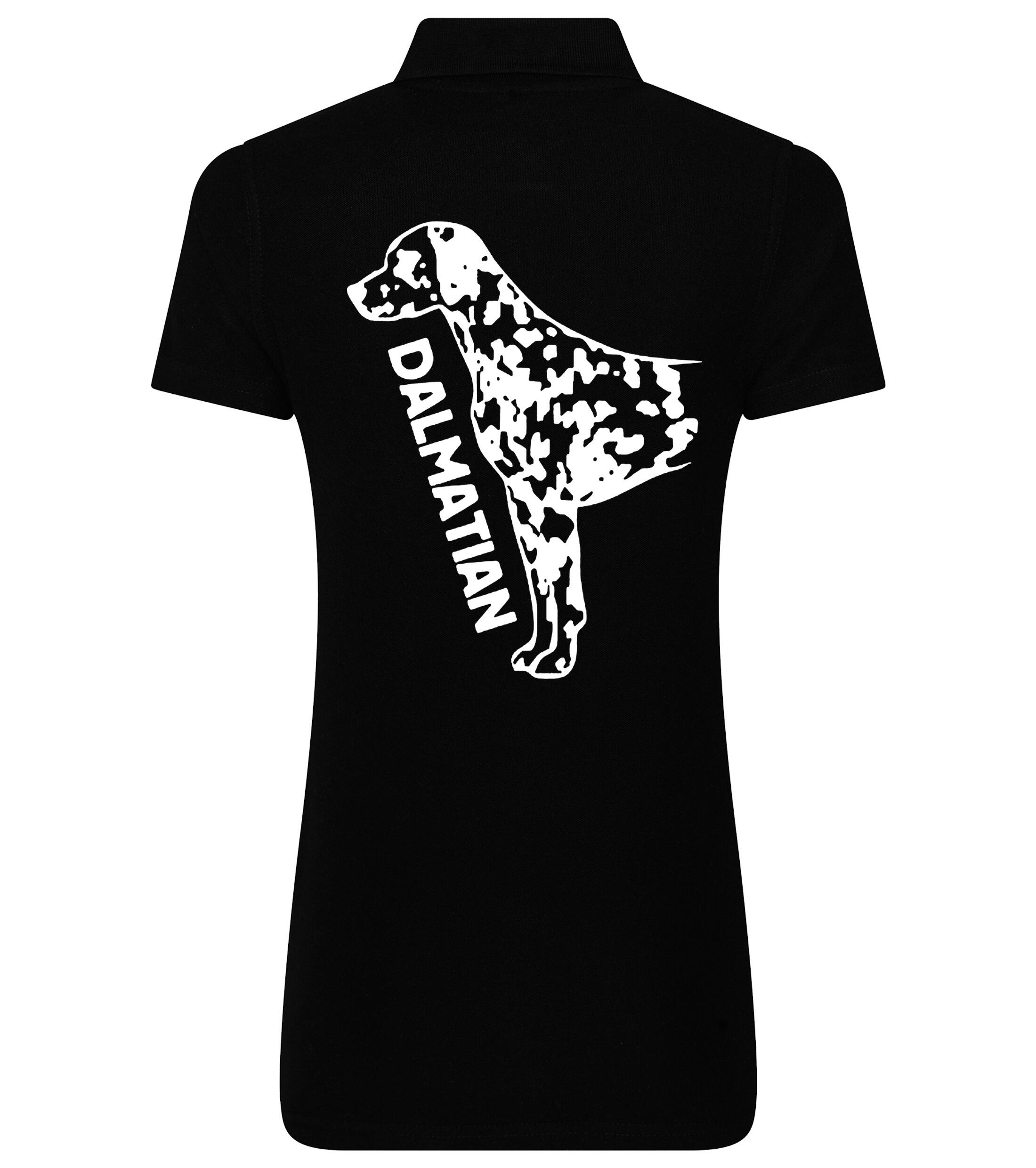 Dalmatian Dog Breed Design Women’s Cotton Polo – Elegance for Dalmatian Lovers