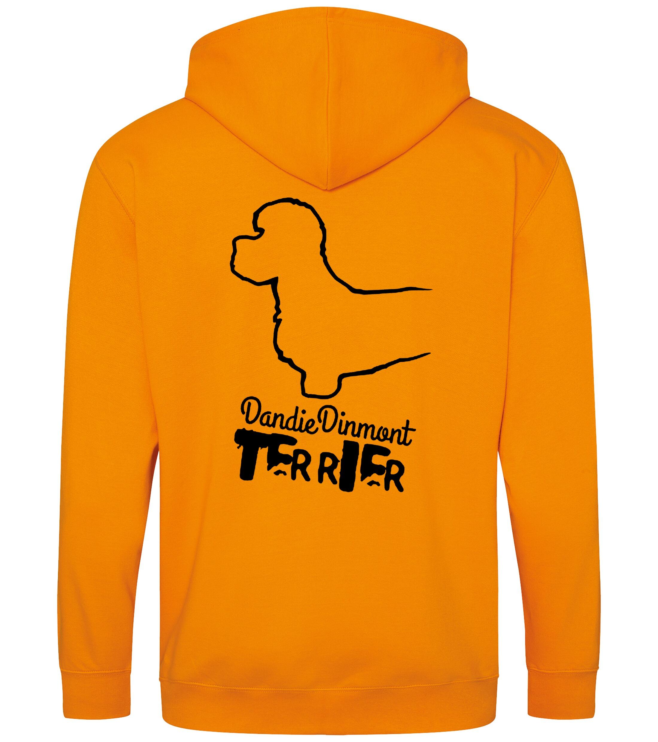 Dandie Dinmont Terrier Zipped Hoodie – Comfort, Style, and Dandie Dinmont Pride