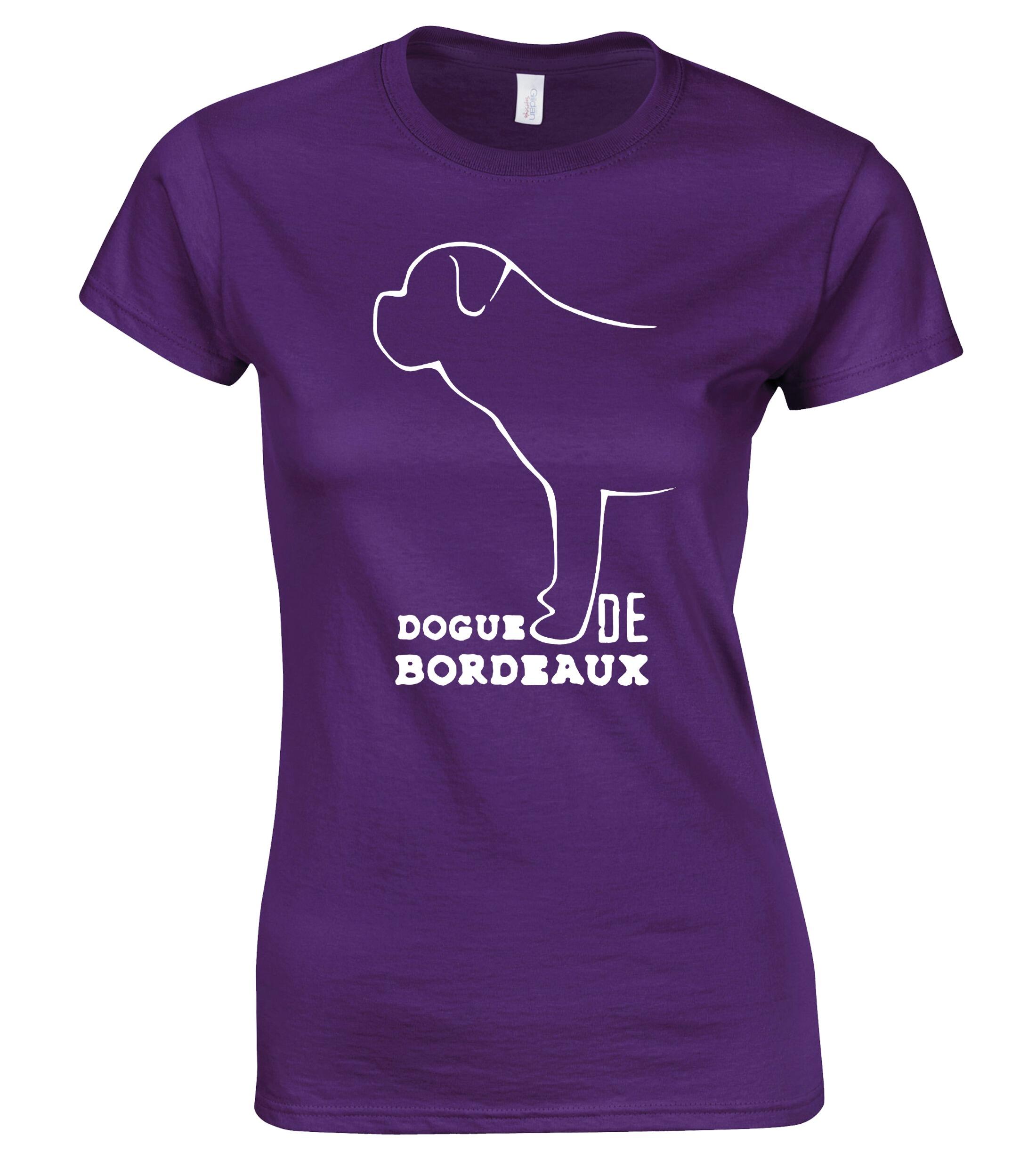 Dogue De Bordeaux Dog Breed Design Women’s Roundneck T-Shirt – Celebrate Your Love in Style