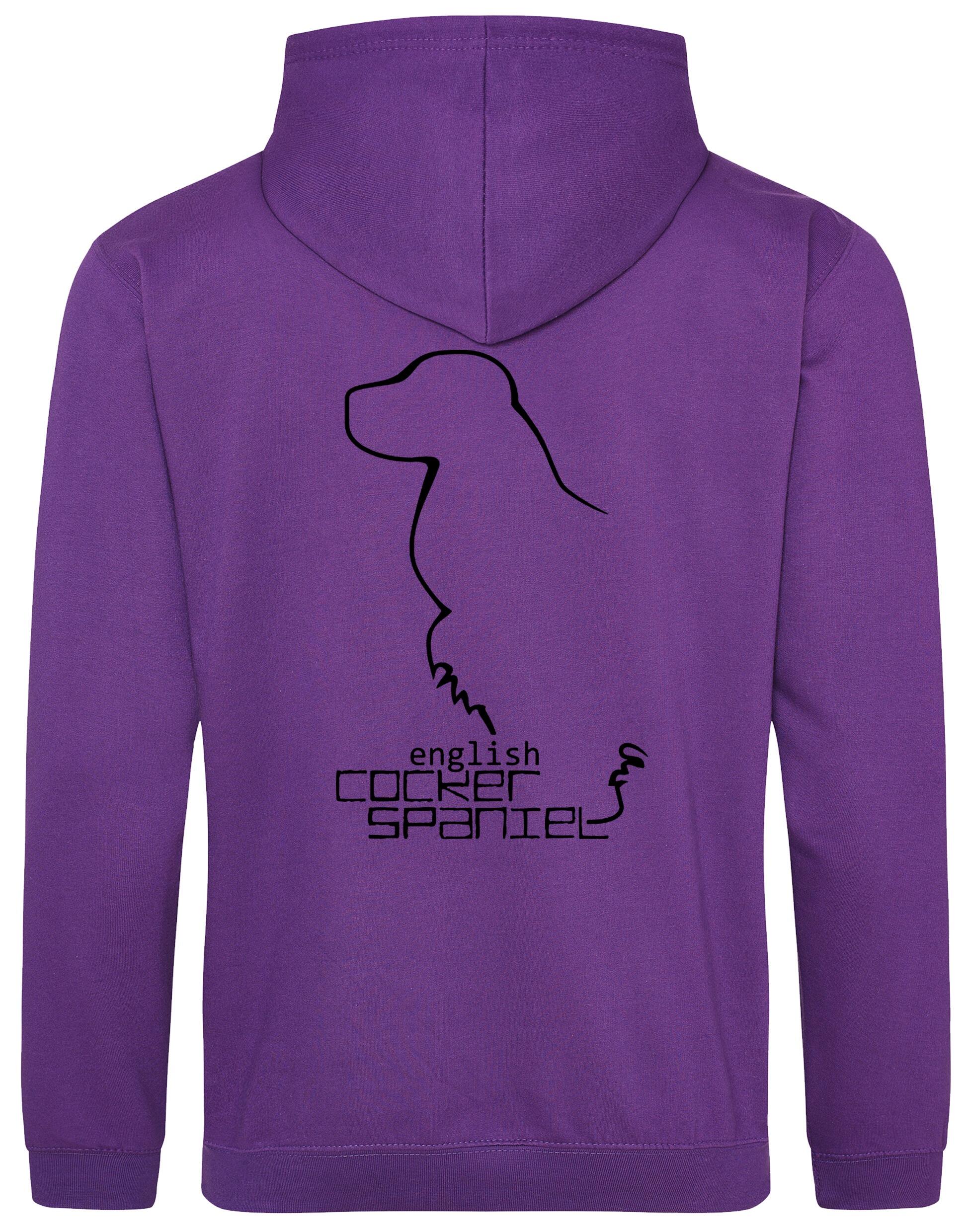 English Cocker Spaniel Dog Breed Design Pullover Hoodie – Cozy Comfort for Spaniel Lovers