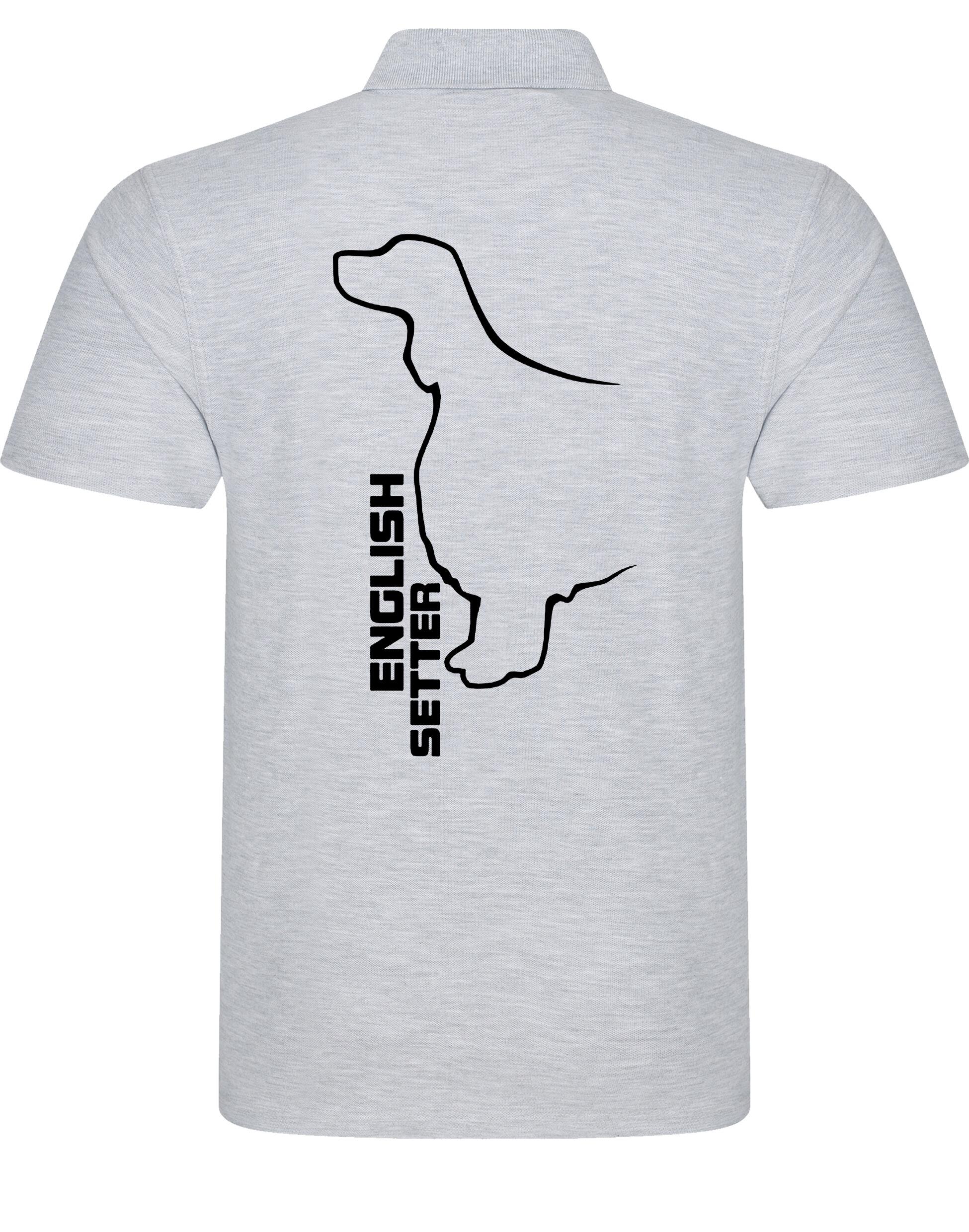 Unisex Cotton Polo with English Setter Design – Comfort and Style for Every Setter Enthusiast
