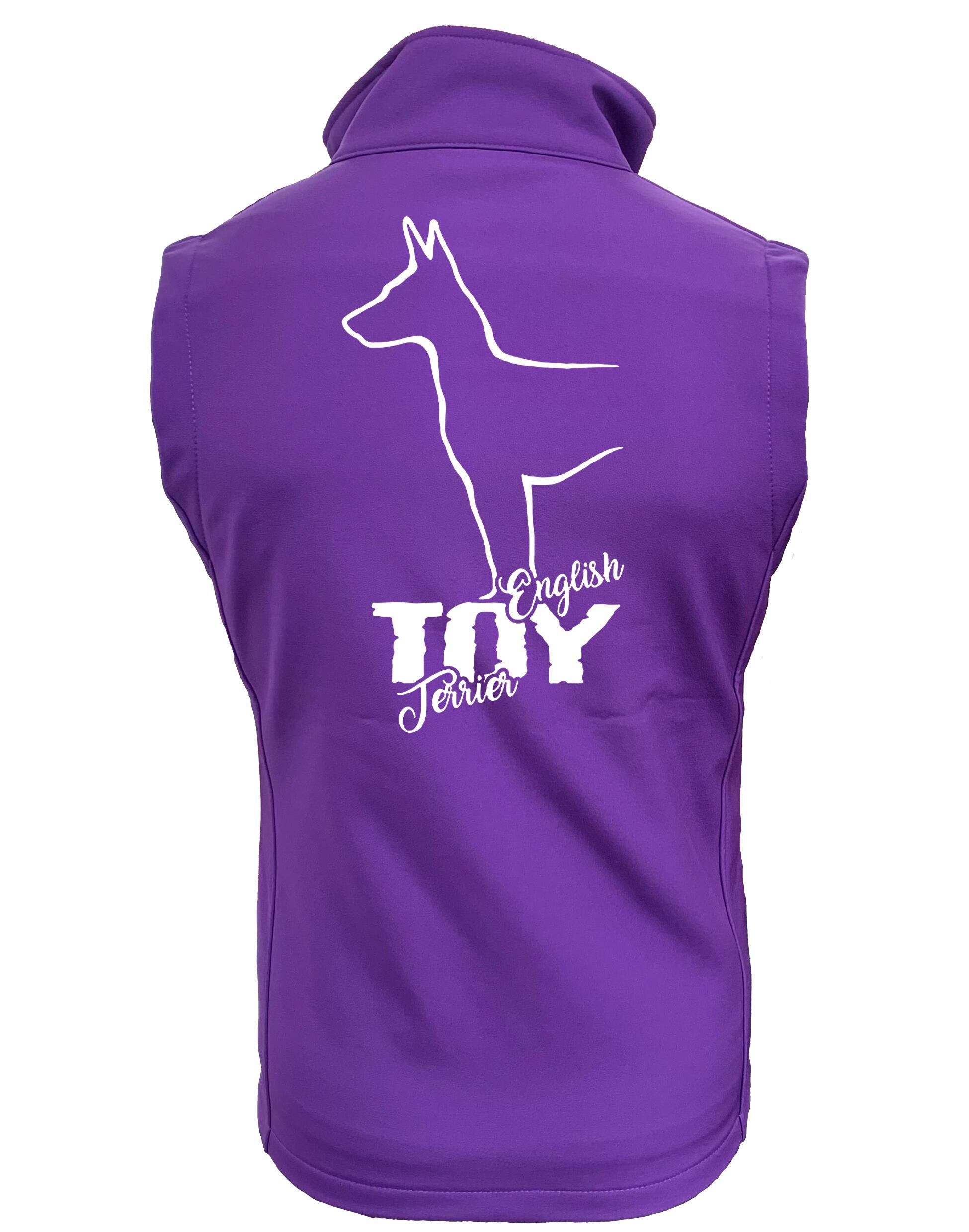 English Toy Terrier Women’s Softshell Gilet – Style Meets Functionality