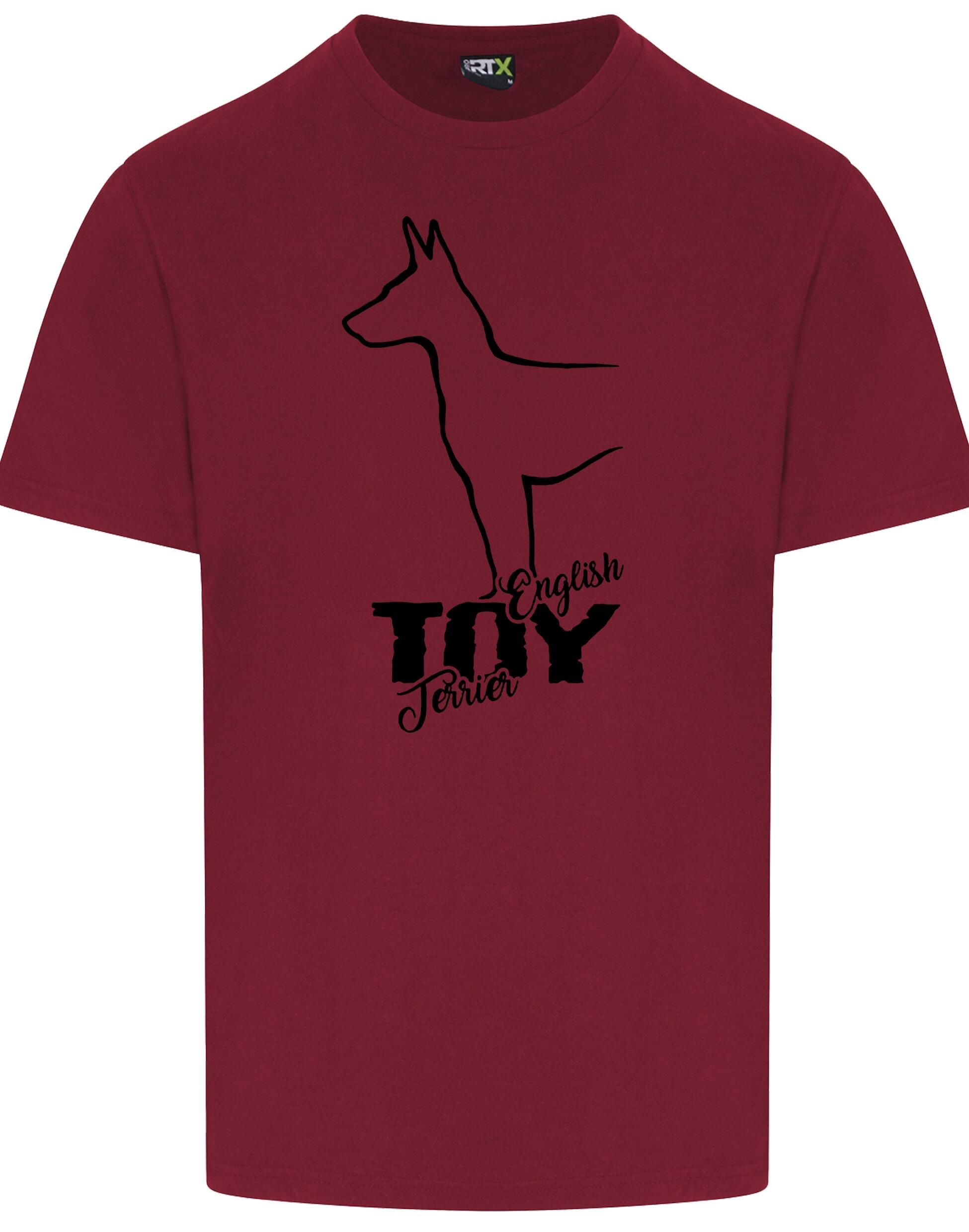 English Toy Terrier Unisex Roundneck T-shirt – Style and Comfort for Terrier Enthusiasts