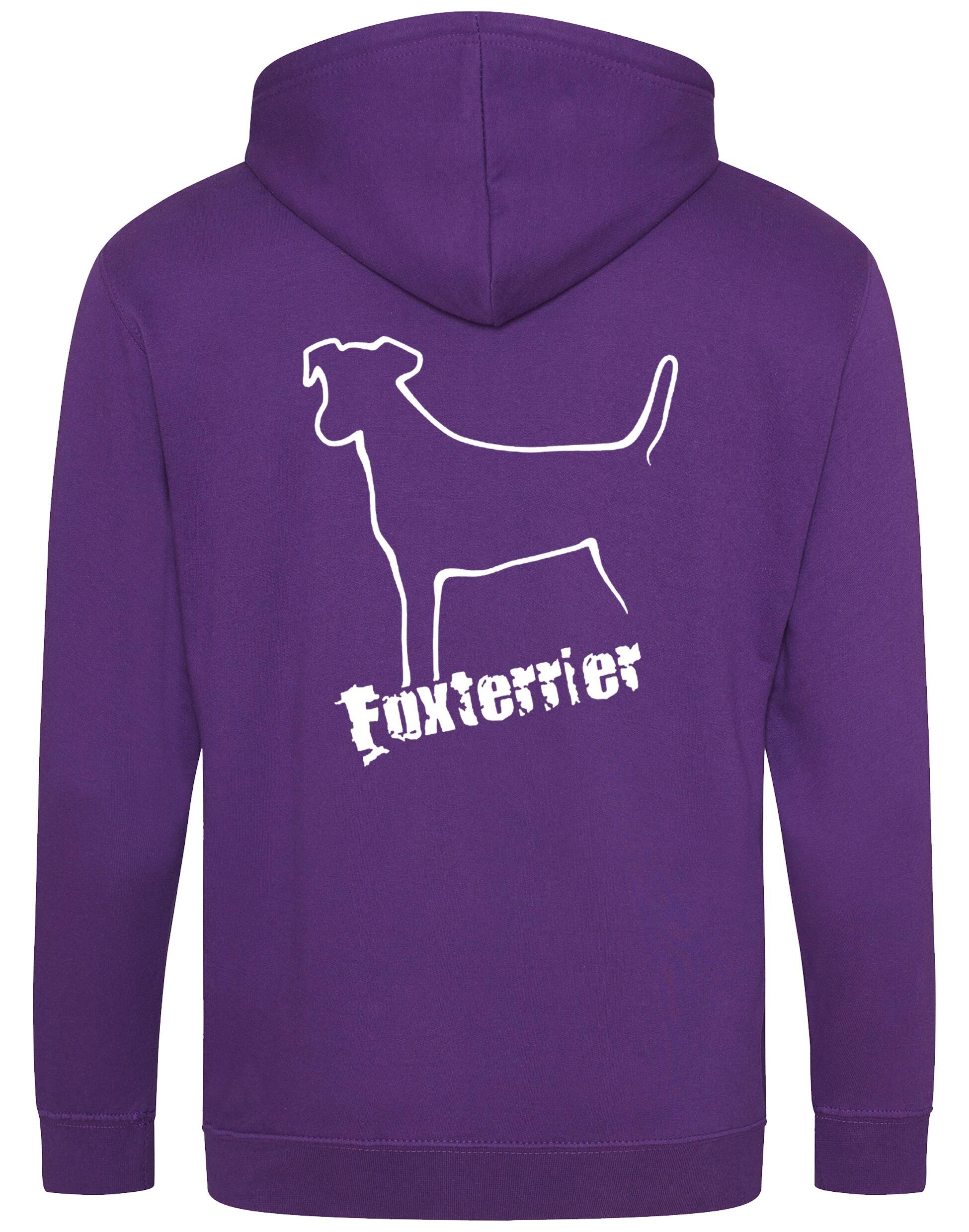 Fox Terrier Zipped Hoodie – Comfort, Style, and Terrier Pride