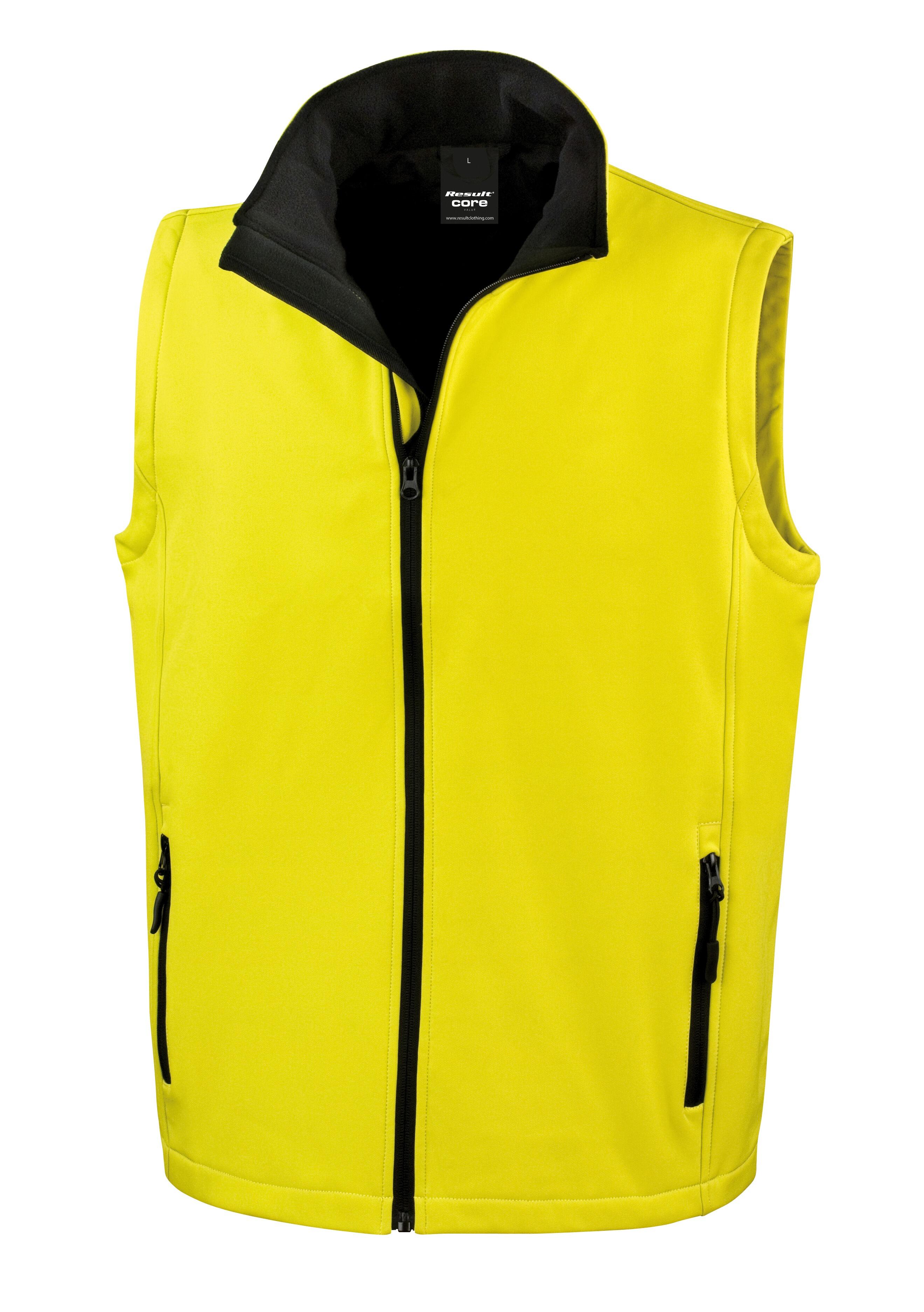 French Bulldog (Outline) Design Unisex Softshell Gilet – Functional Style for French Bulldog Enthusiasts