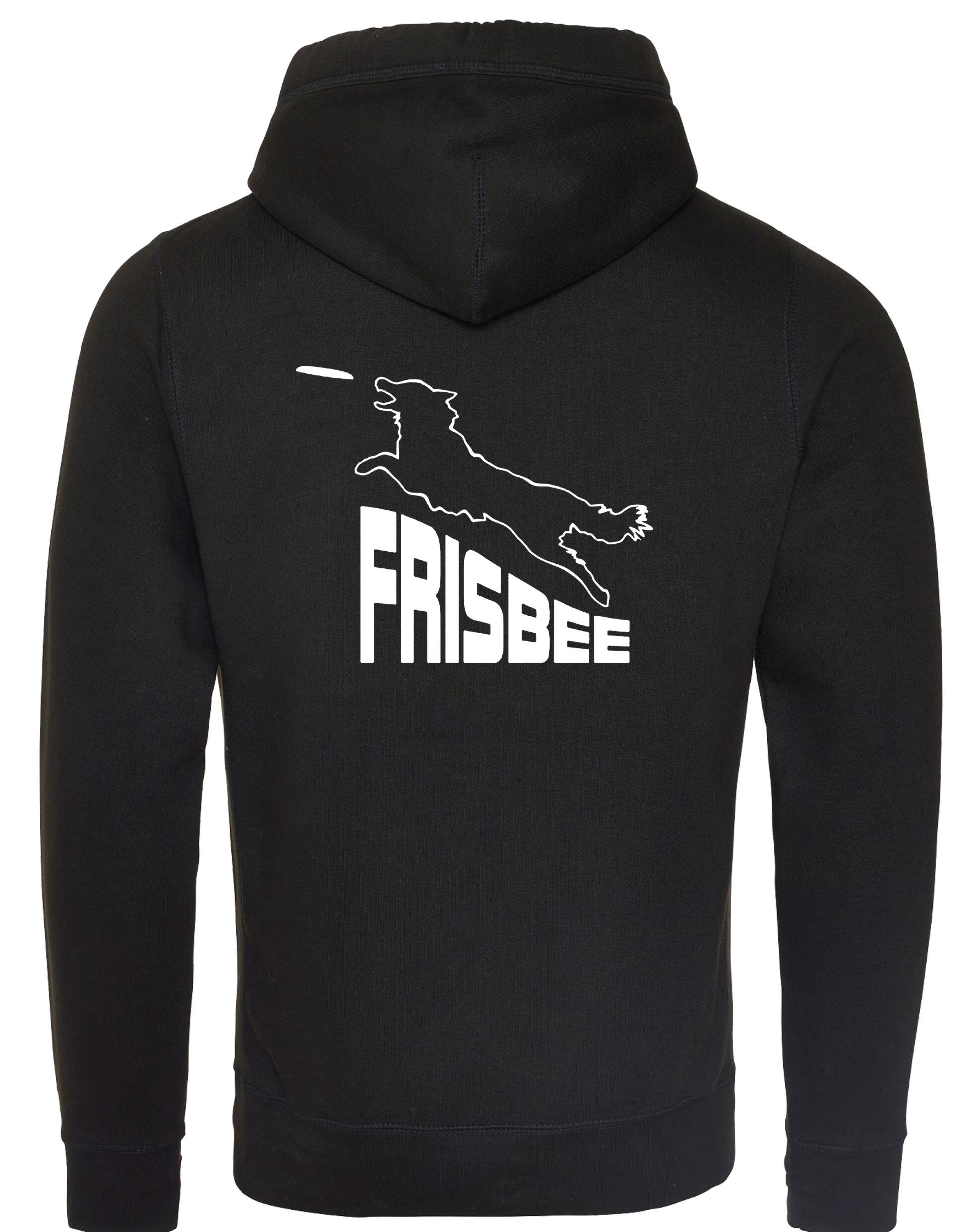 Frisbee Unisex Crossneck Pullover Hoodie – Featuring premium brushed fleece fabric, a modern crossneck design, and exclusive Frisbee-inspired artwork for style and comfort.