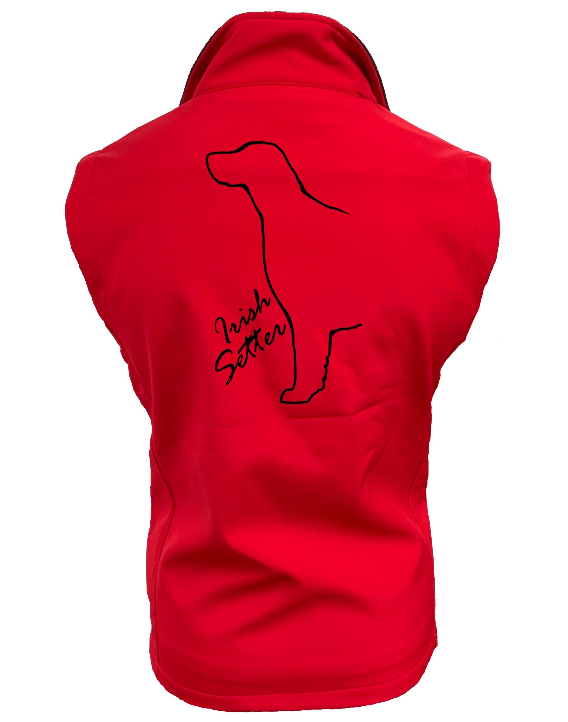 Irish Setter Women’s Softshell Jacket featuring exclusive breed design, feminine fit, and water-resistant comfort.