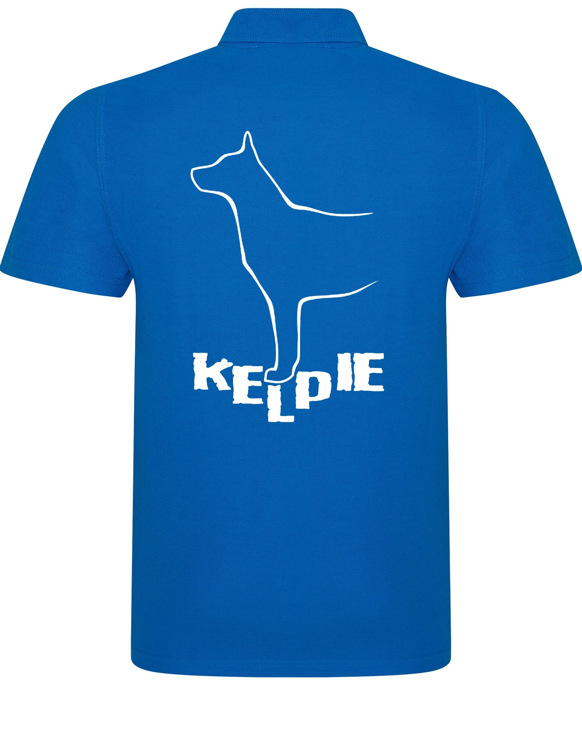 Unisex Cotton Polo featuring exclusive Kelpi design with a relaxed fit, premium cotton fabric, and stylish comfort for all-day wear.