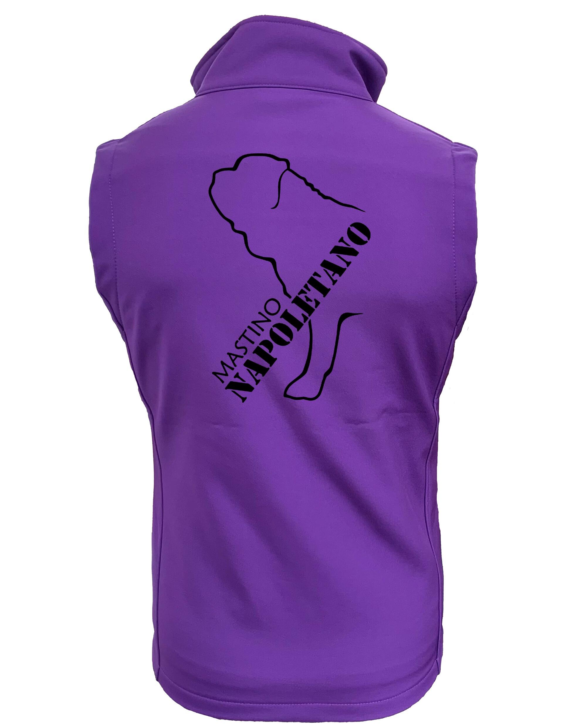 Mastino Napoletano Women’s Softshell Jacket with exclusive breed artwork, water-resistant fabric, and fleece-lined warmth for stylish all-weather comfort.